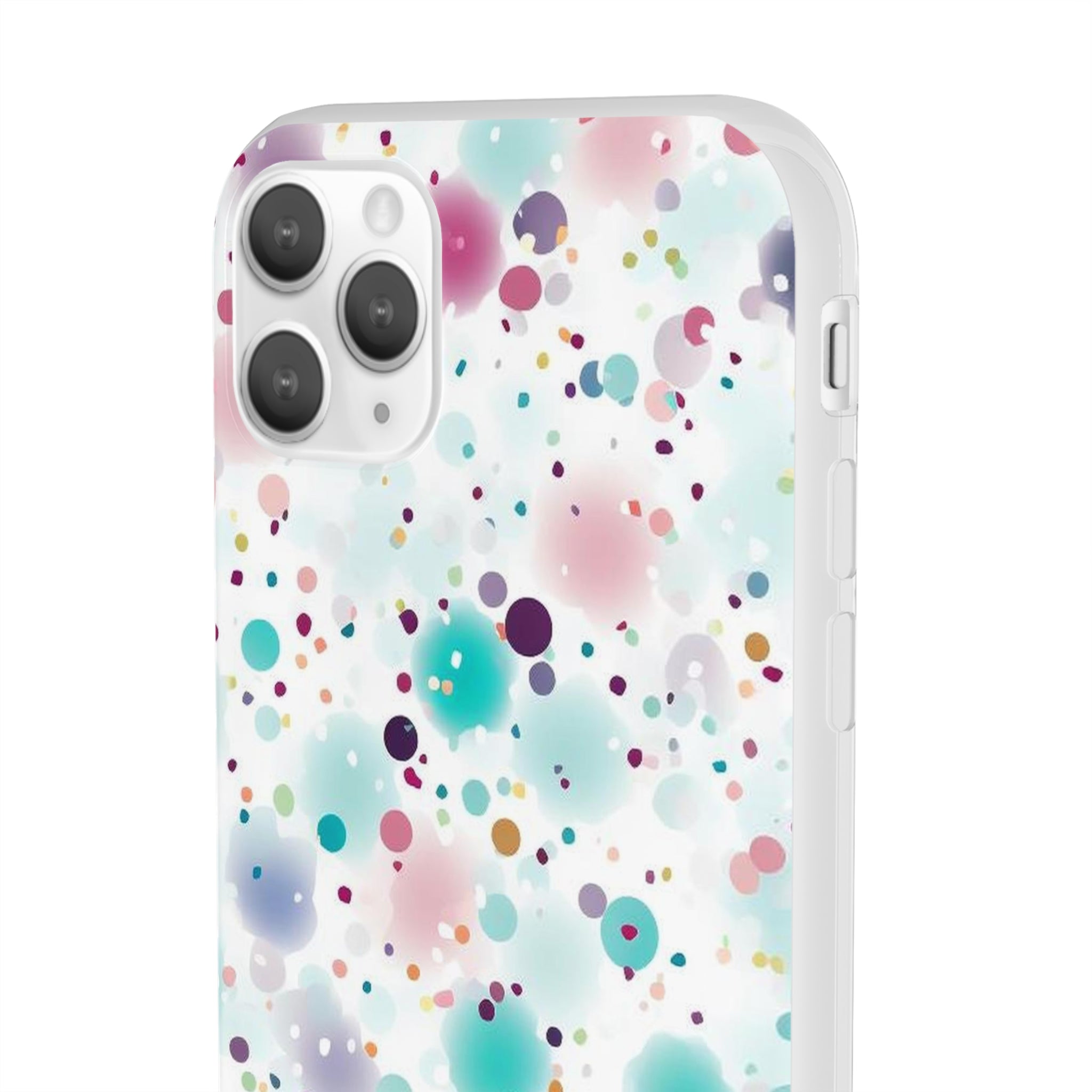 Colorfull Bubbles White Slim