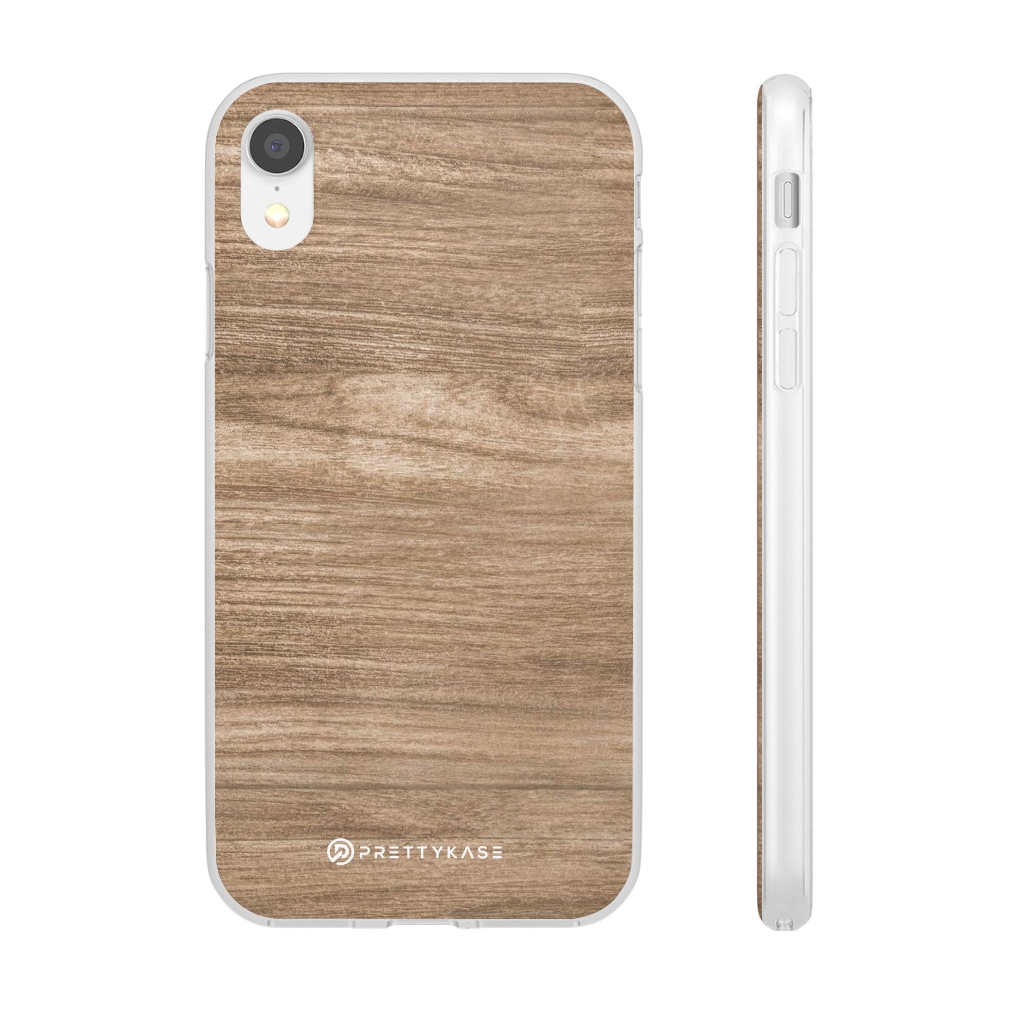 Beige Wood Slim - PrettyKase