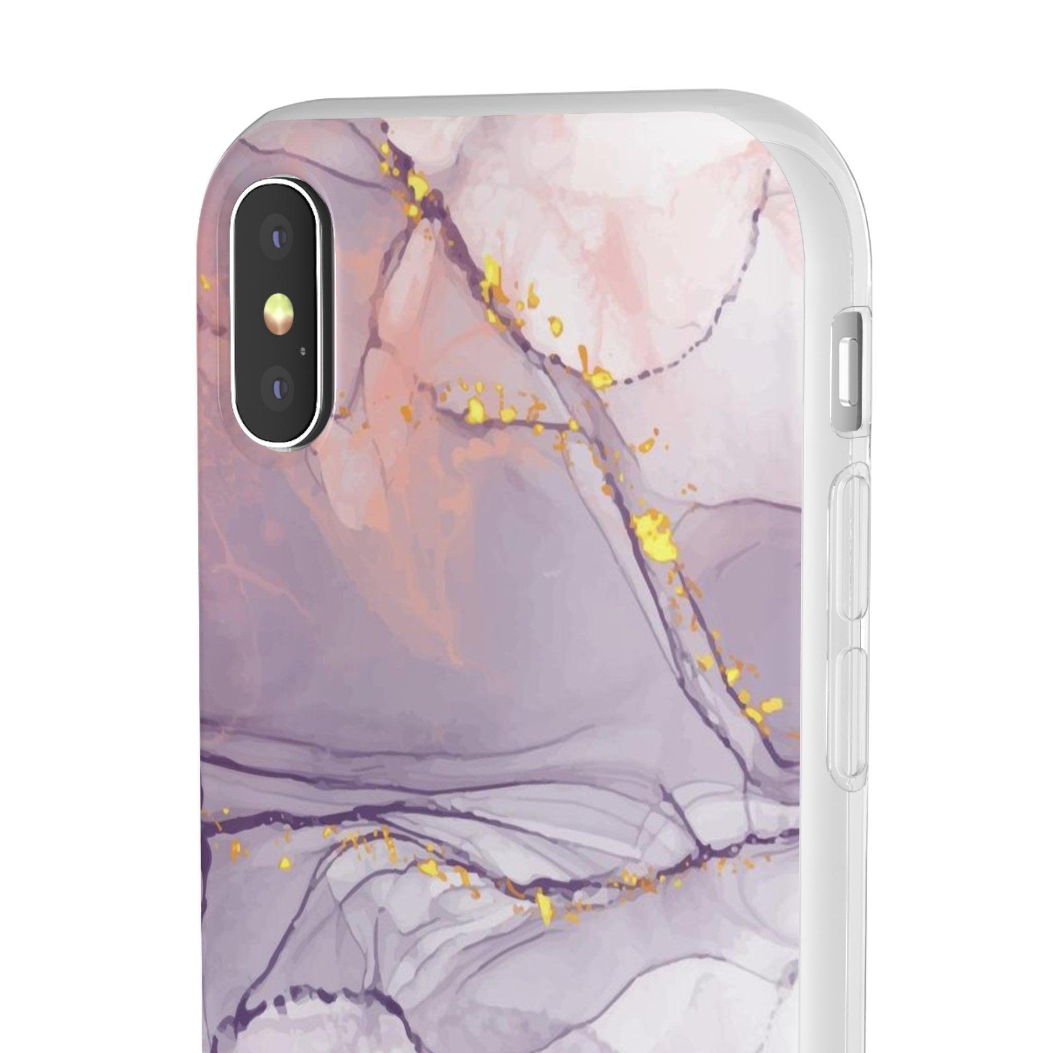 Lavender Marble Slim - PrettyKase