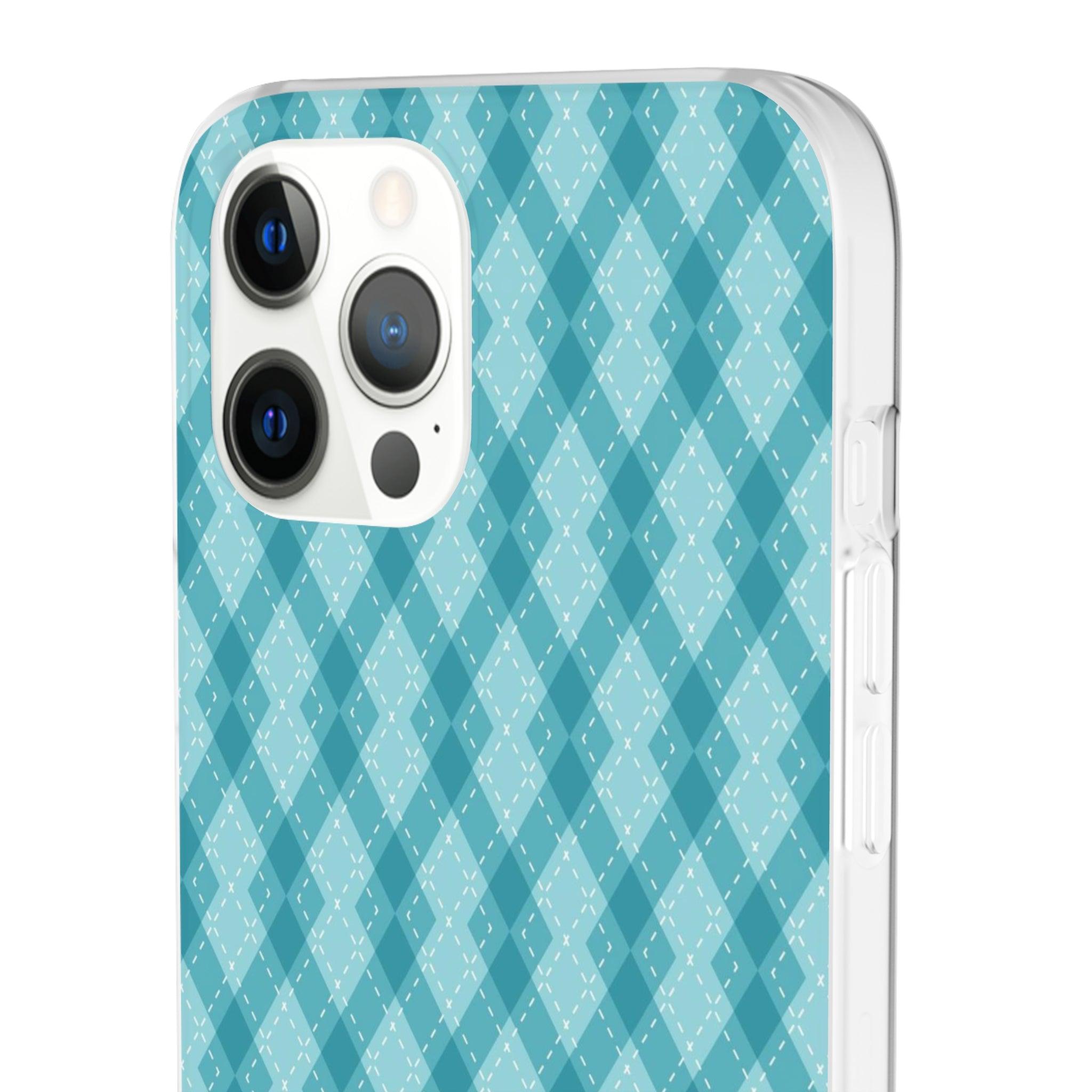 Argyle Teal Slim - PrettyKase