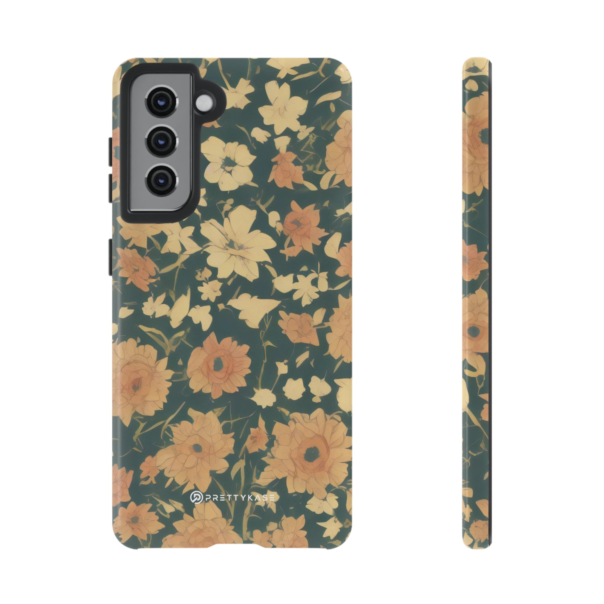 Floral vert olive