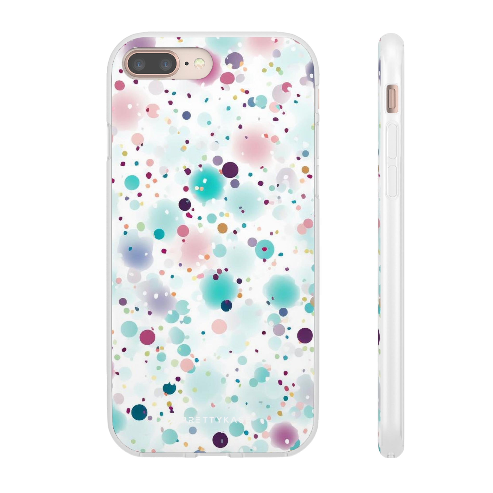 Colorfull Bubbles White Slim