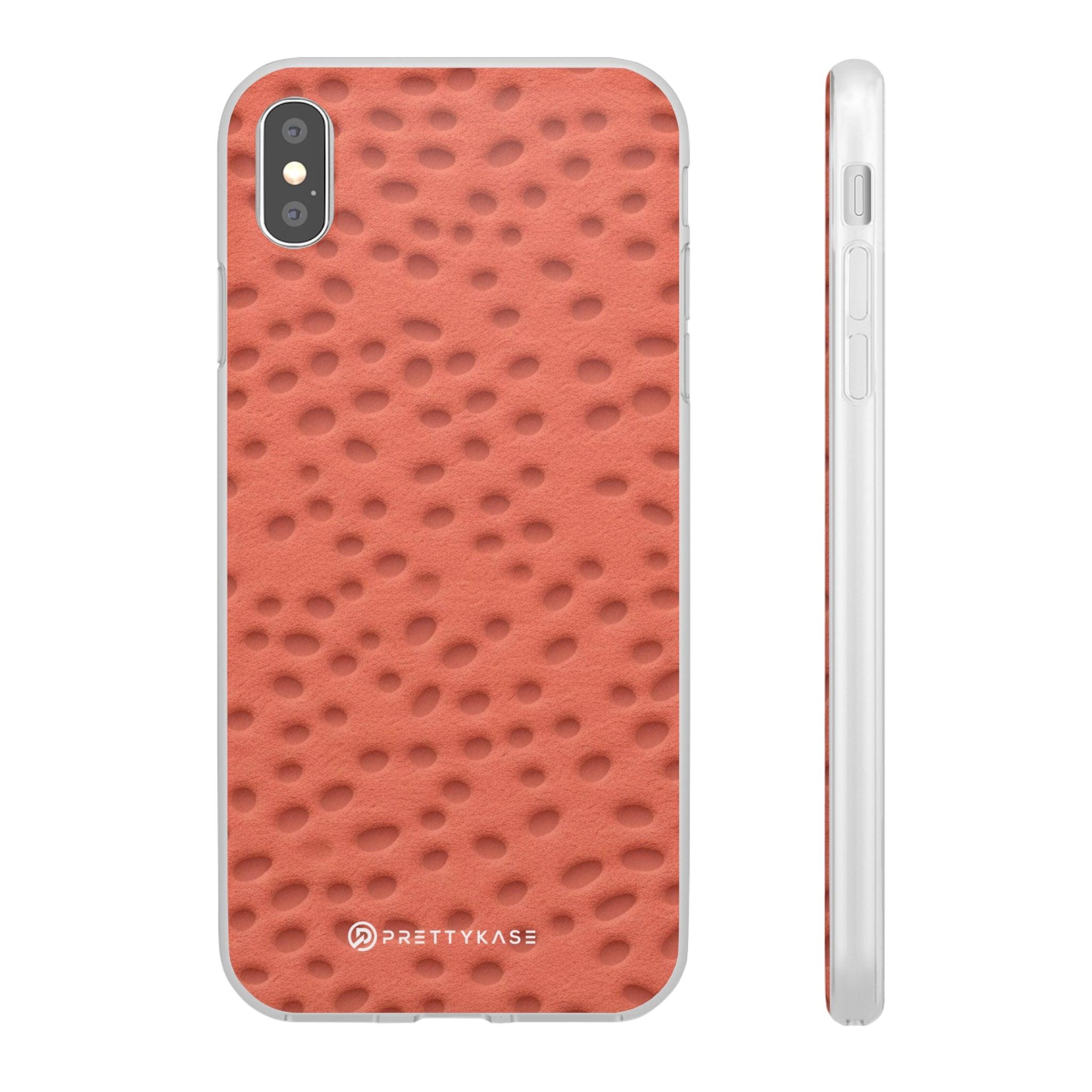 Red Surface Holes Slim - PrettyKase