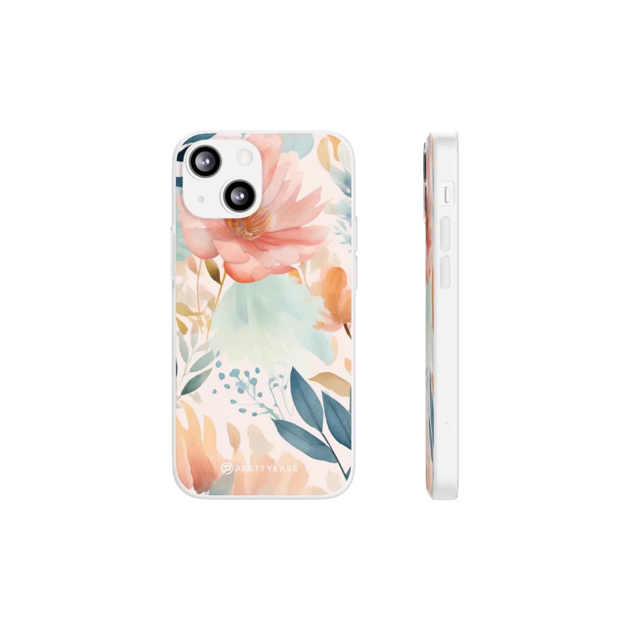 Cute Floral Pattern Slim - PrettyKase