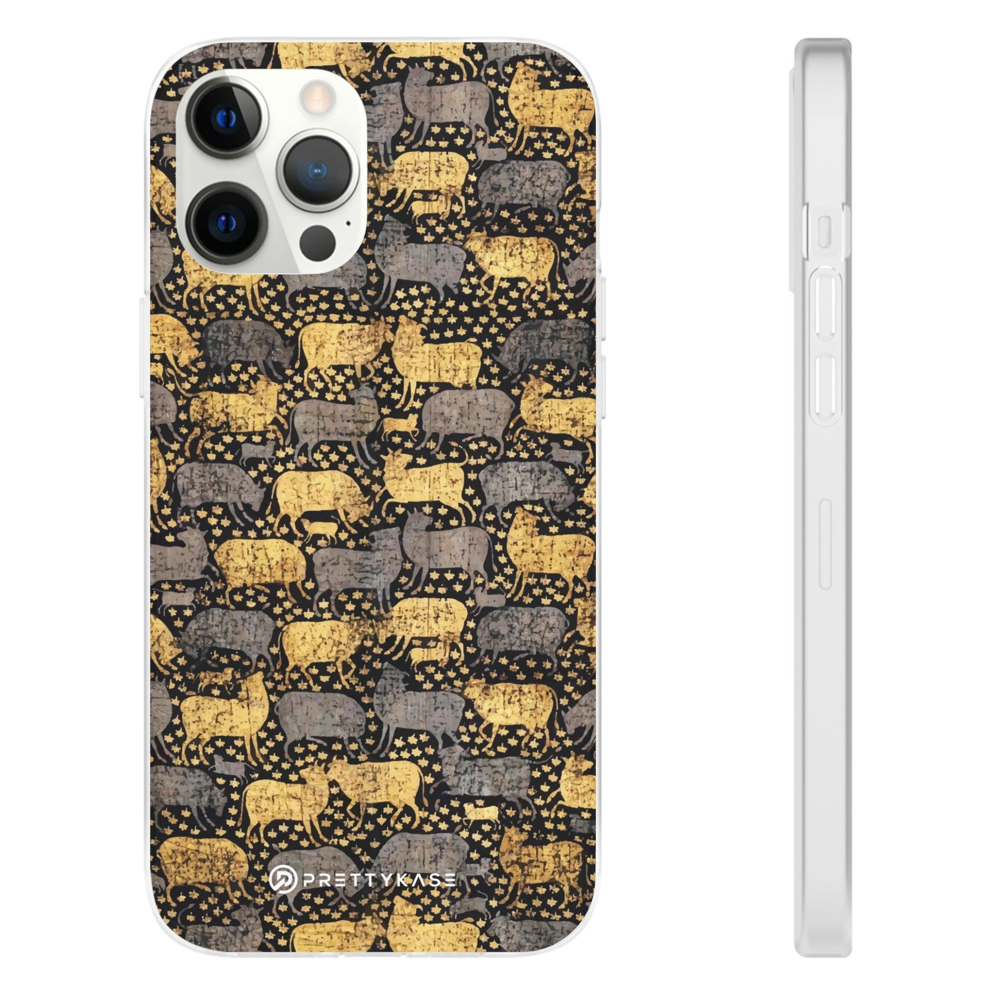 Seamless Brown pattern Slim - PrettyKase