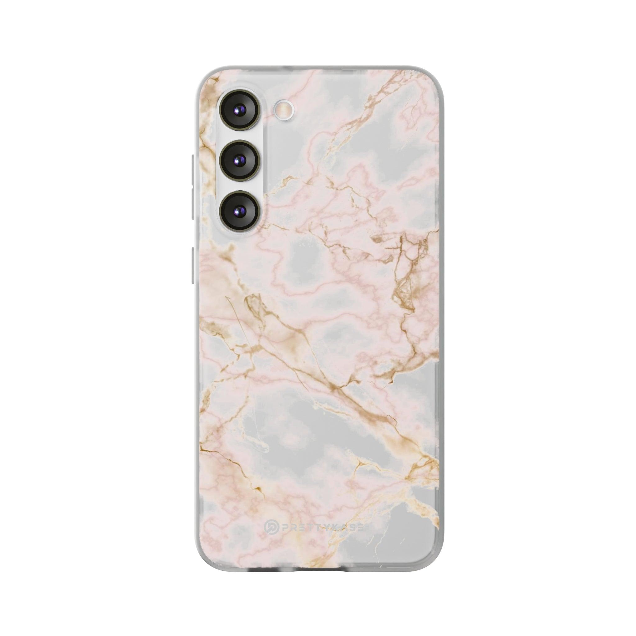 Golden Rosed Marble Slim - PrettyKase