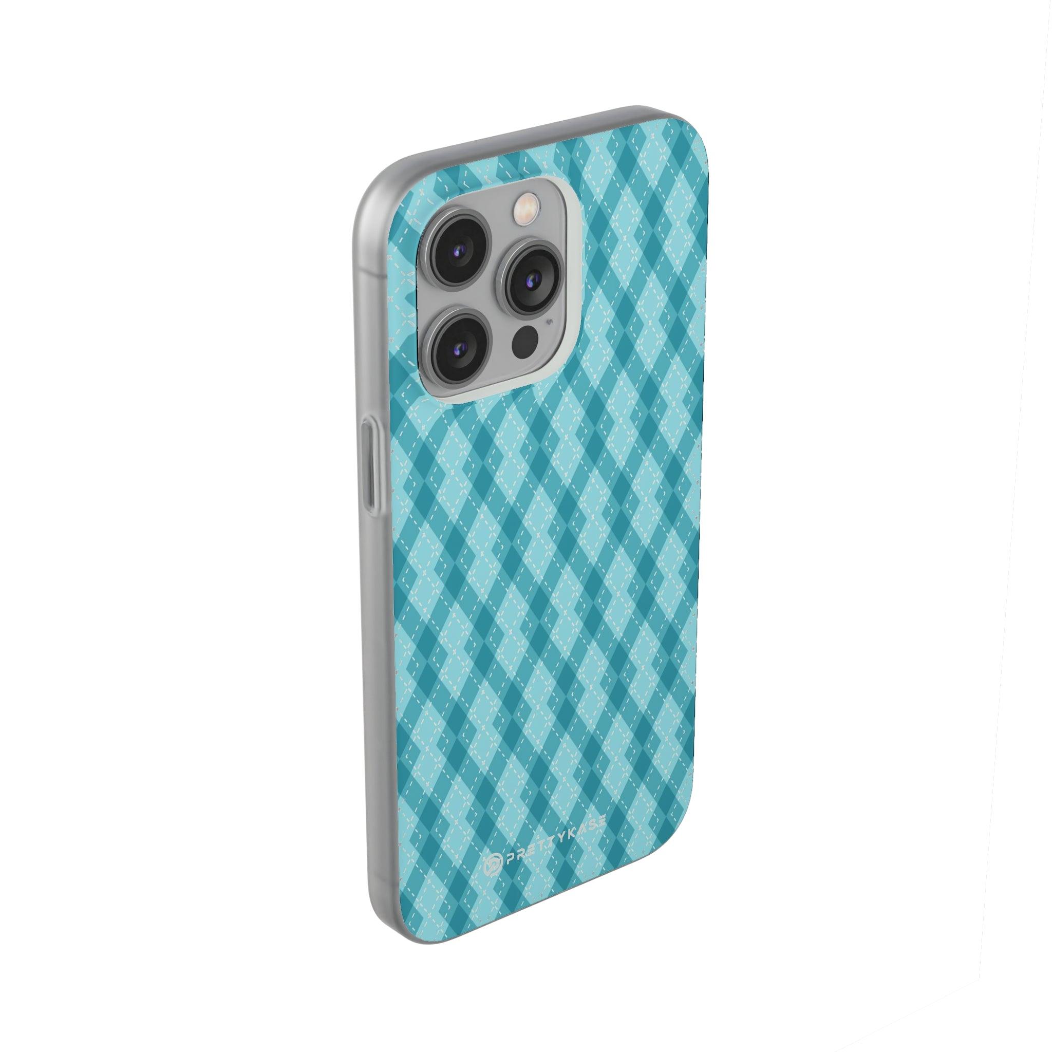 Argyle Teal Slim - PrettyKase