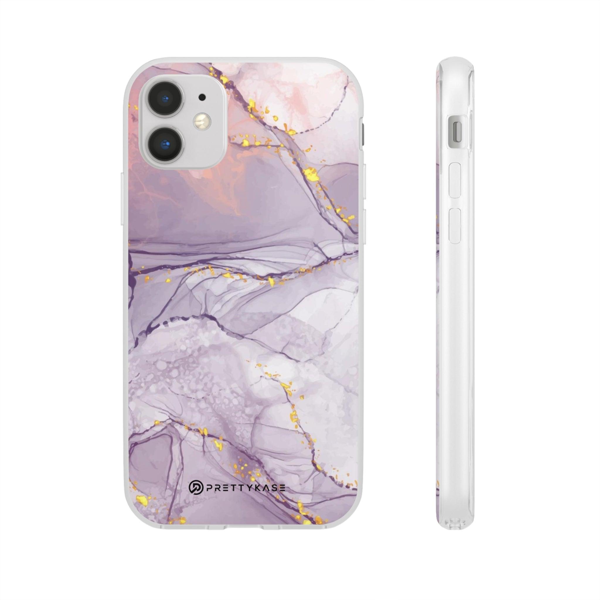 Lavender Marble Slim - PrettyKase