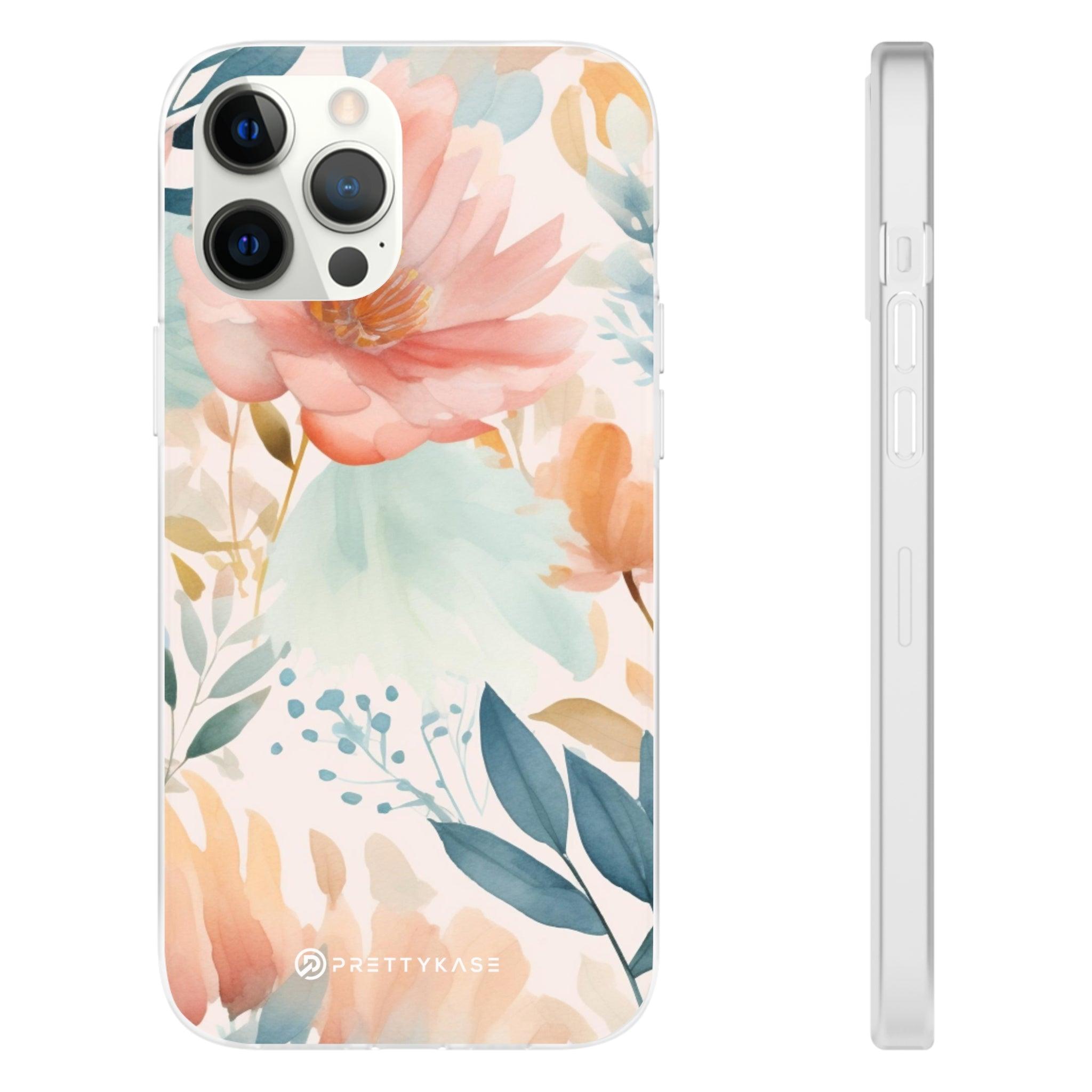 Cute Floral Pattern Slim - PrettyKase