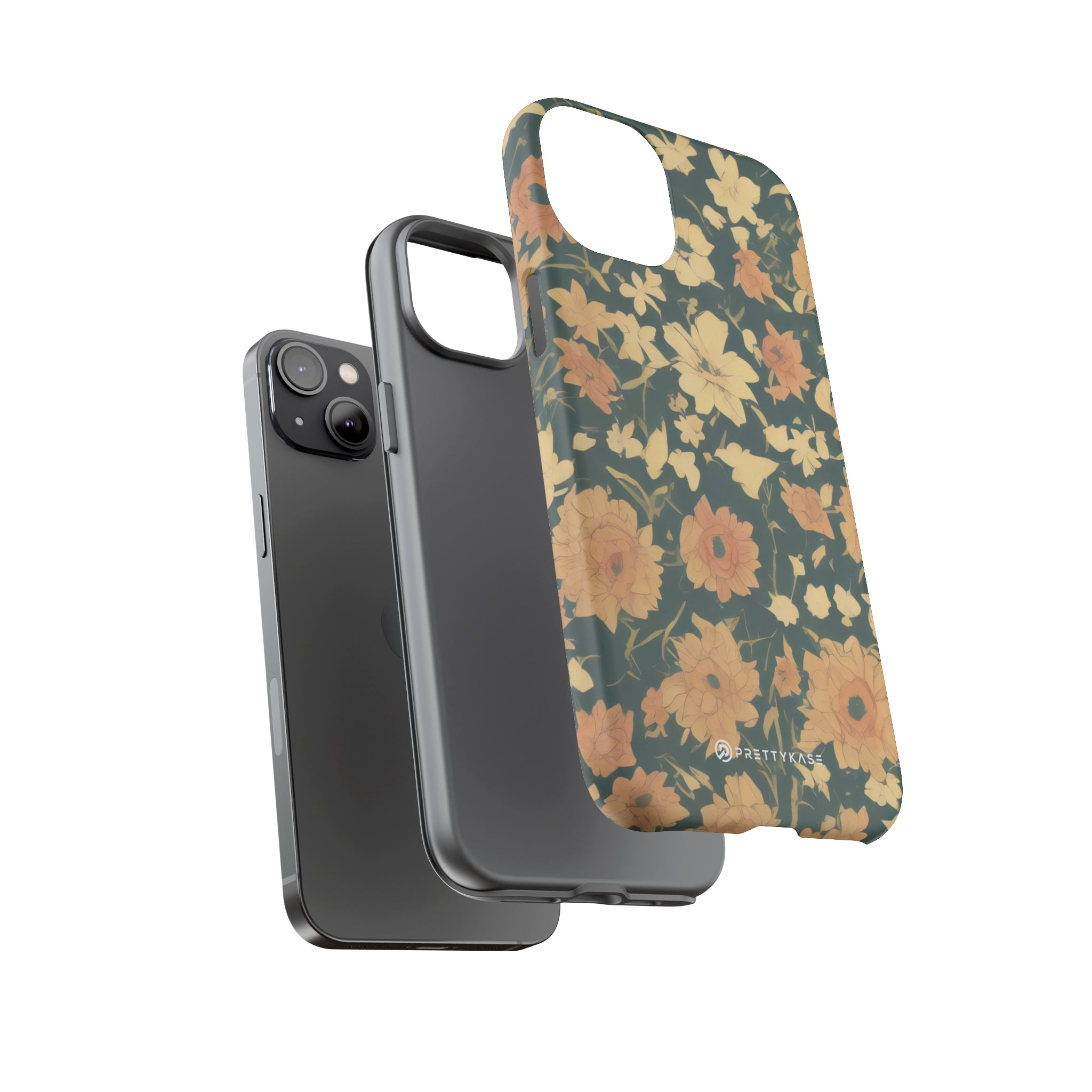 Floral vert olive