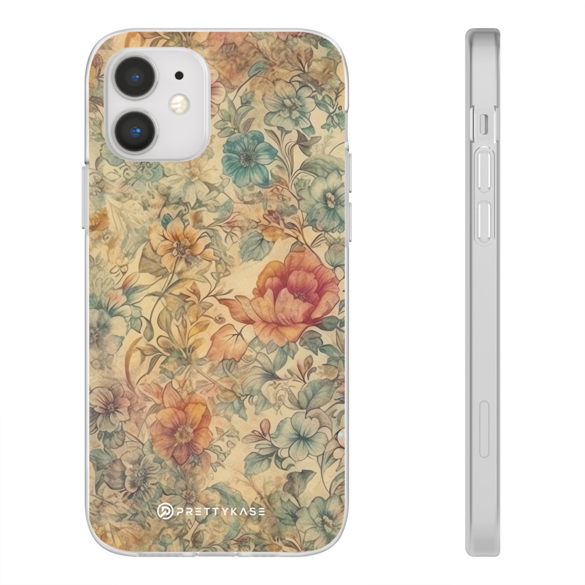 Slim floral ancien vintage