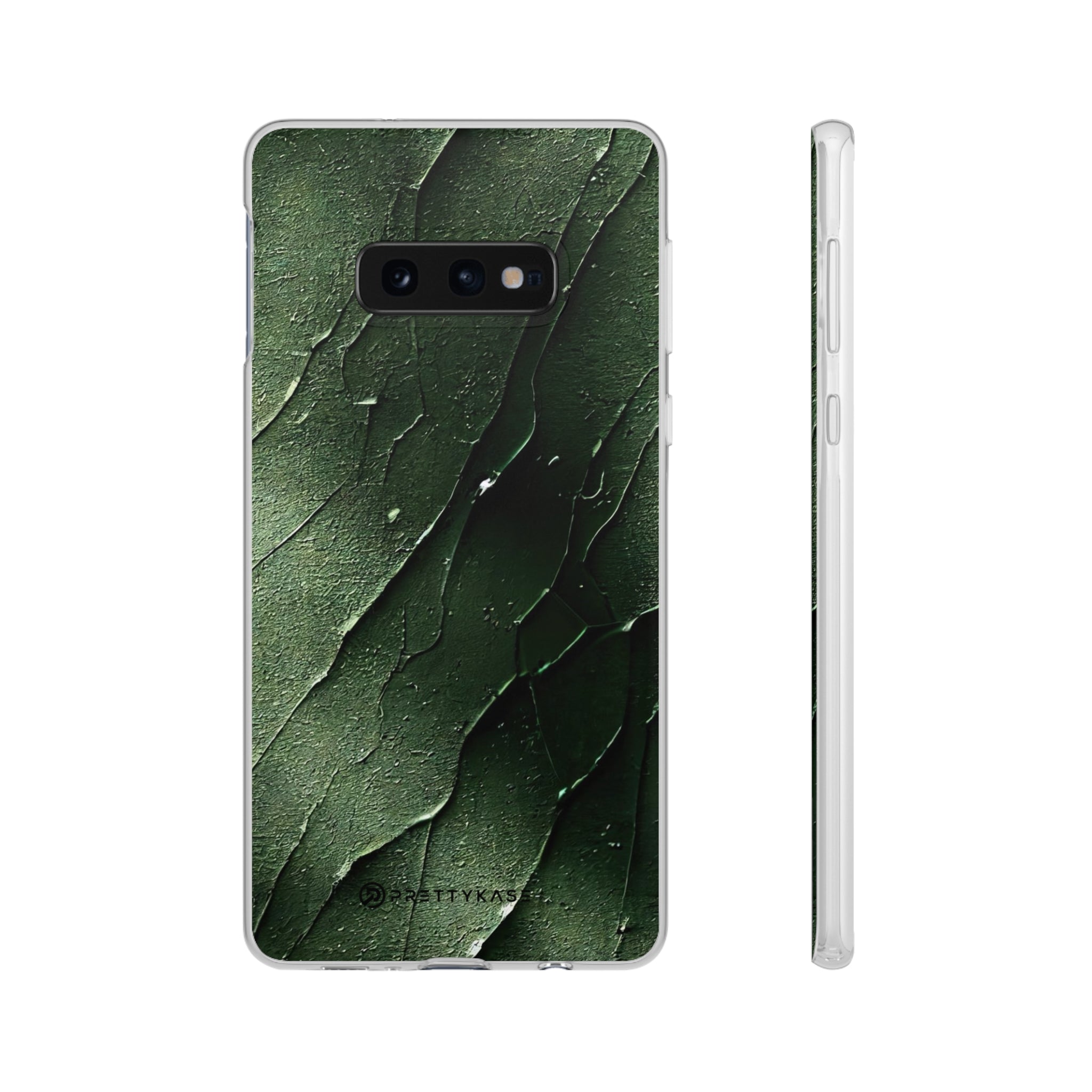 Green Iron Background Metal Slim