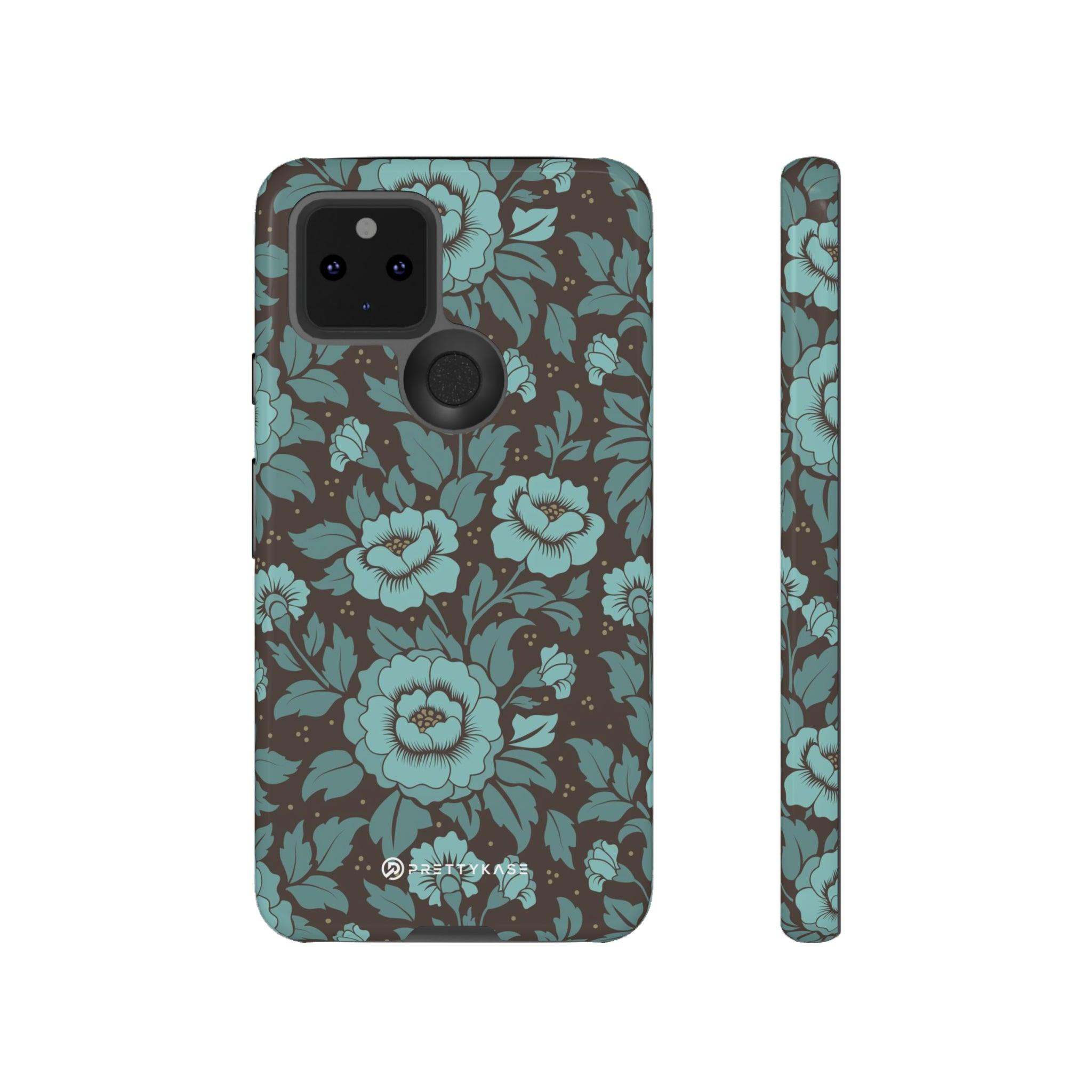 Turquoise Floral - PrettyKase