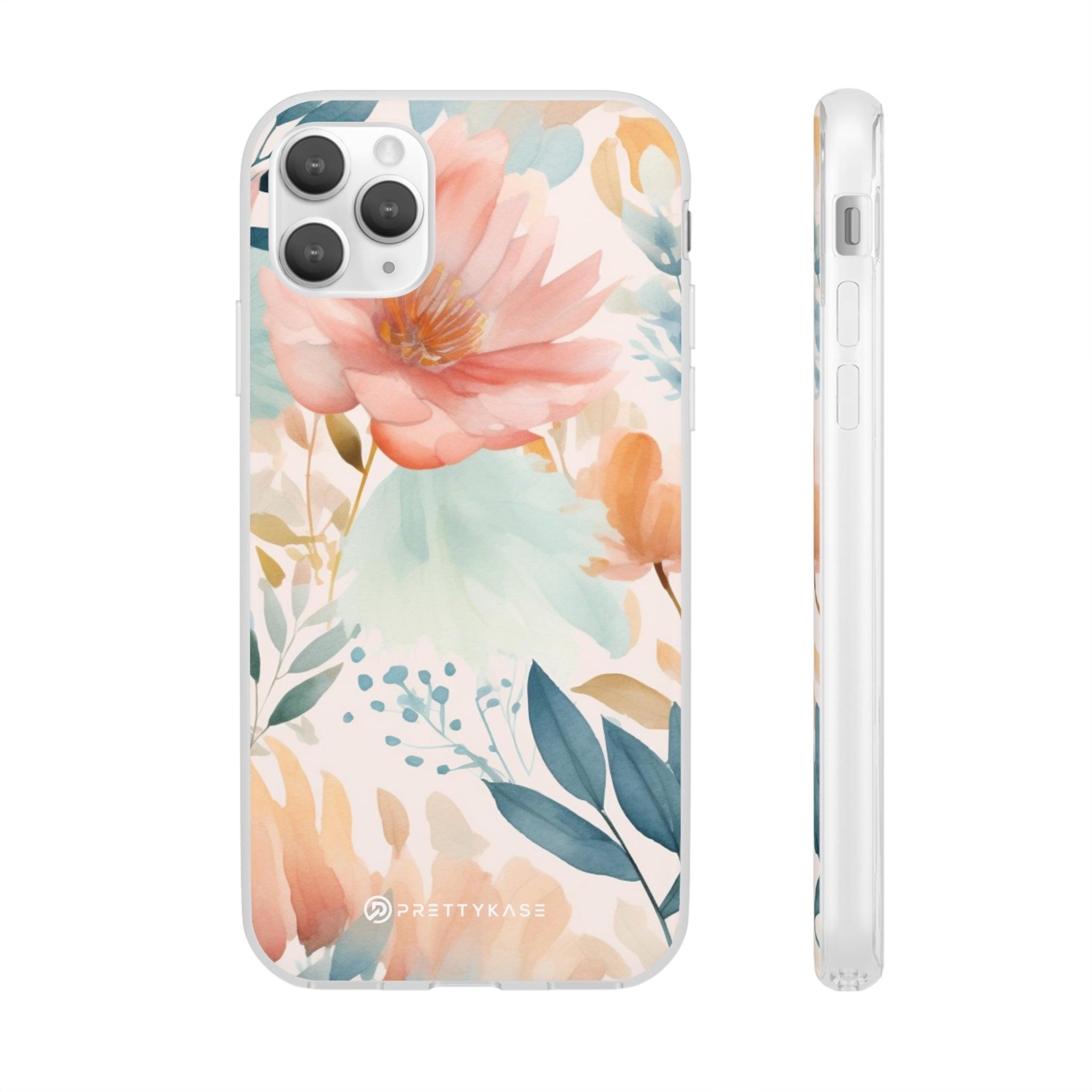 Cute Floral Pattern Slim - PrettyKase