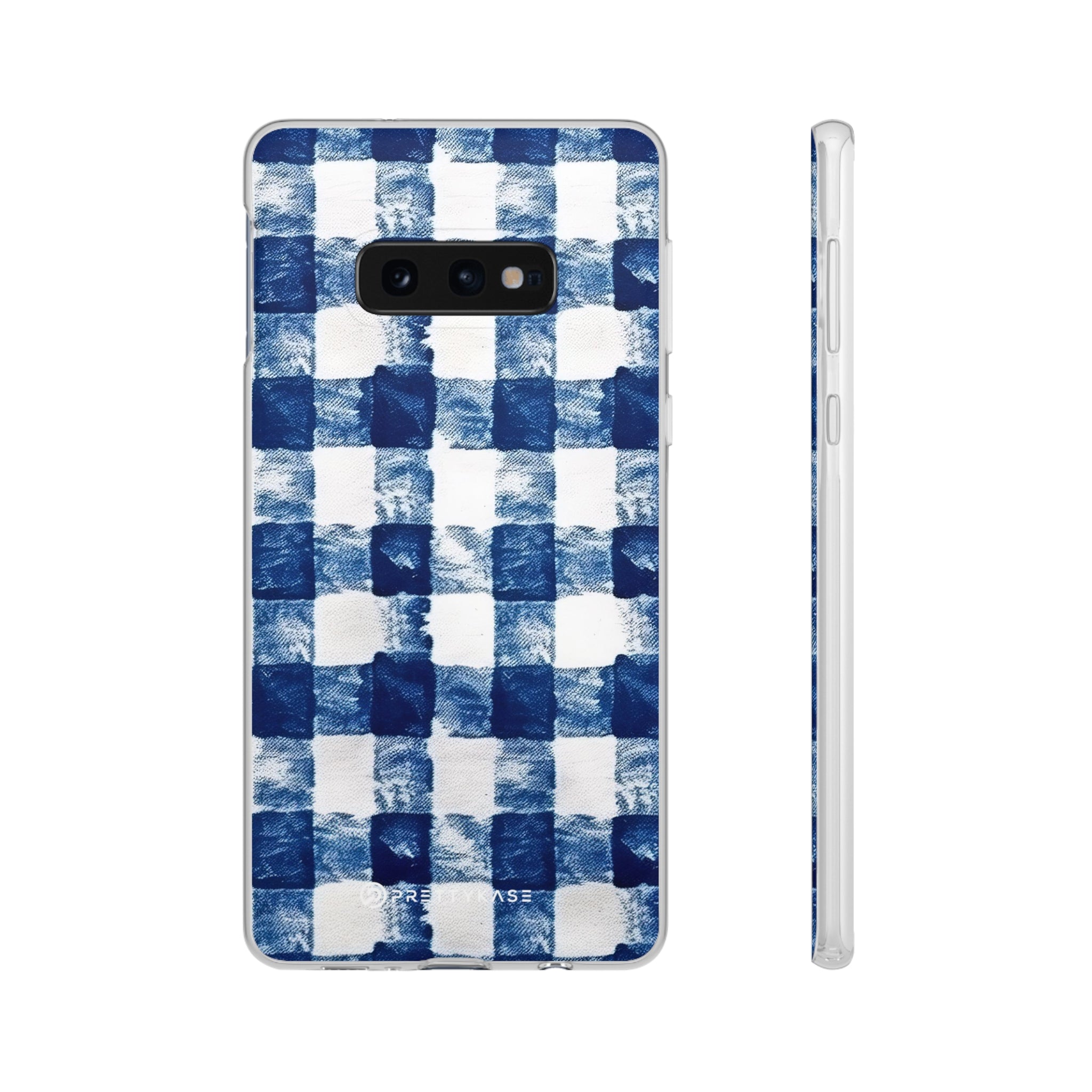 Gingham Pattern Slim