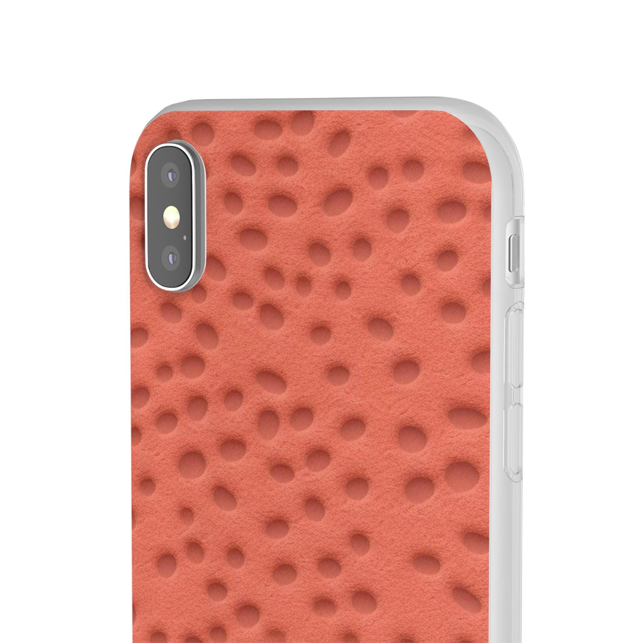 Red Surface Holes Slim - PrettyKase