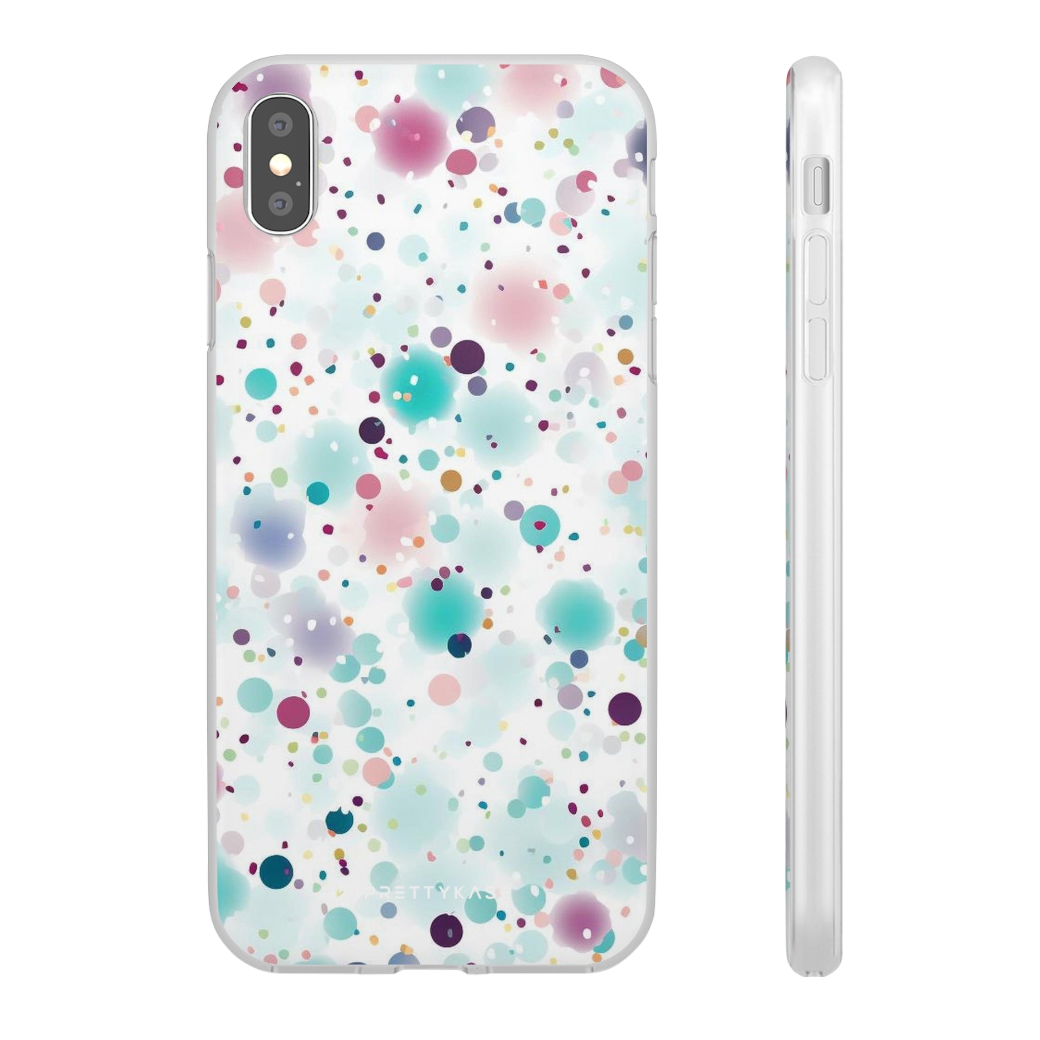 Colorfull Bubbles White Slim