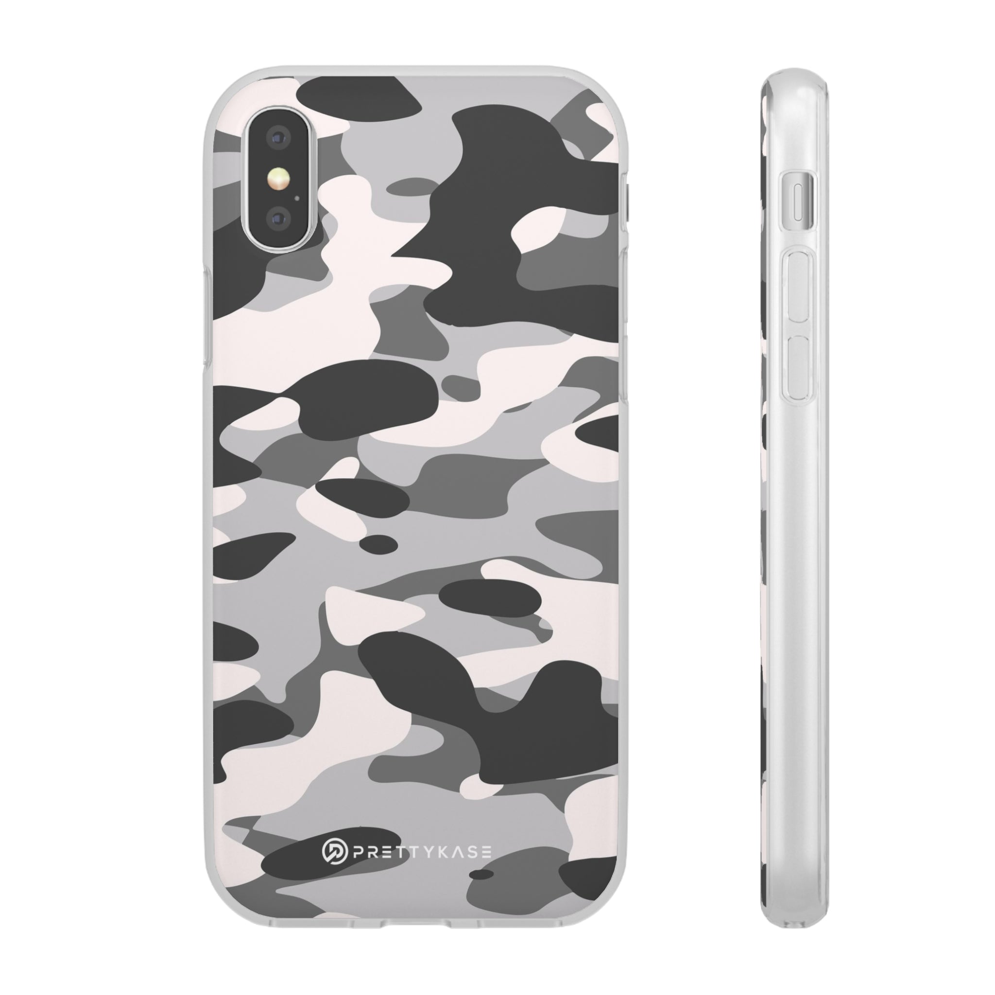 Slim camouflage blanc