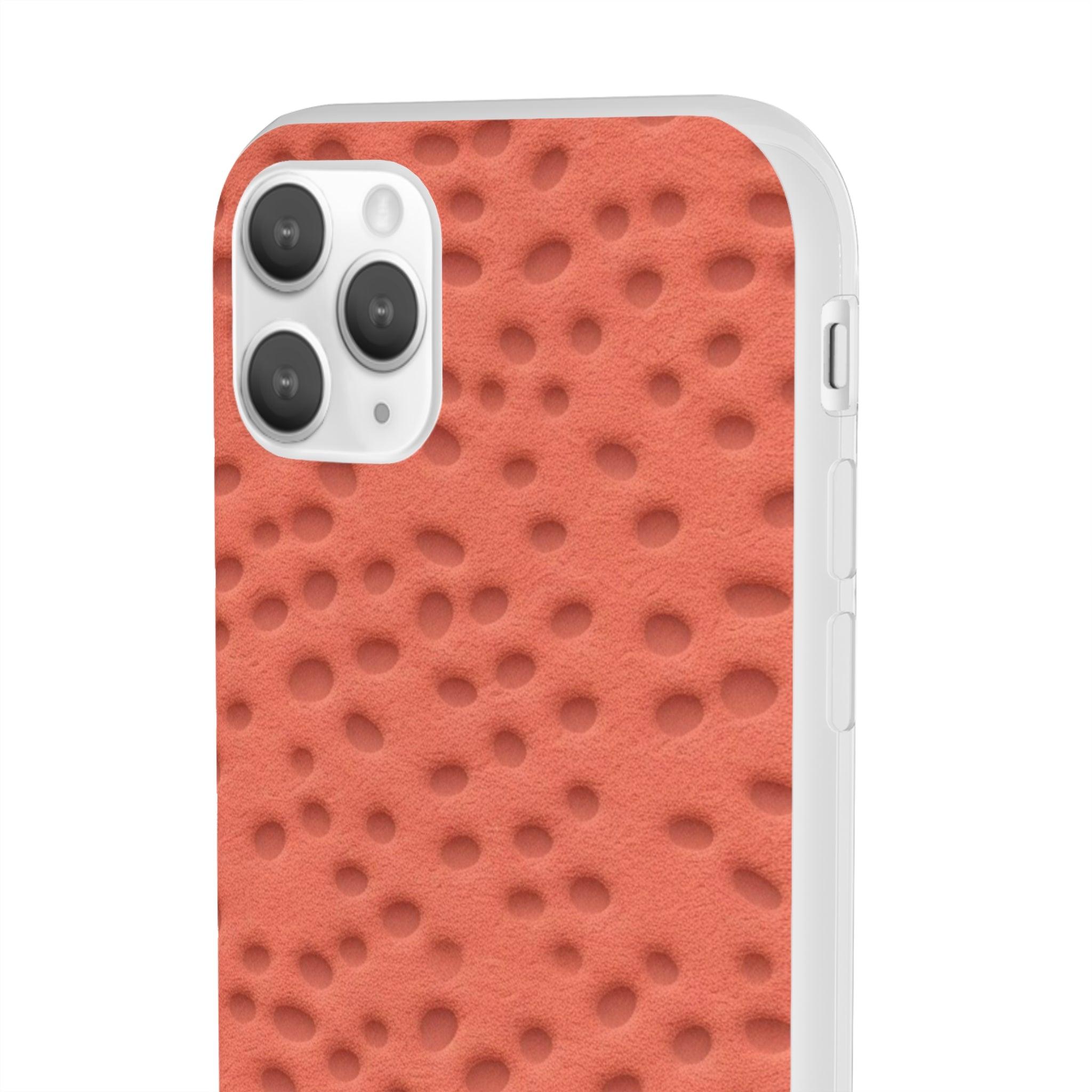 Red Surface Holes Slim - PrettyKase