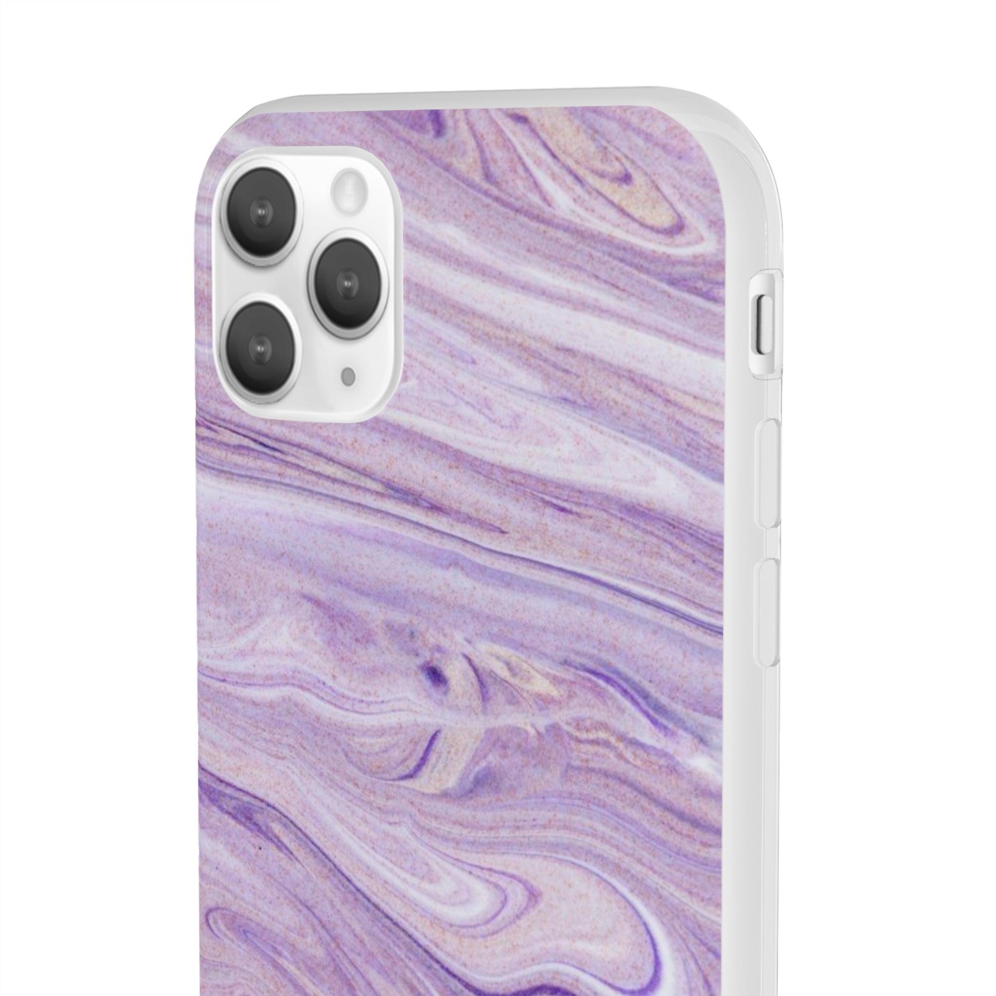 Purple Marble Slim - PrettyKase