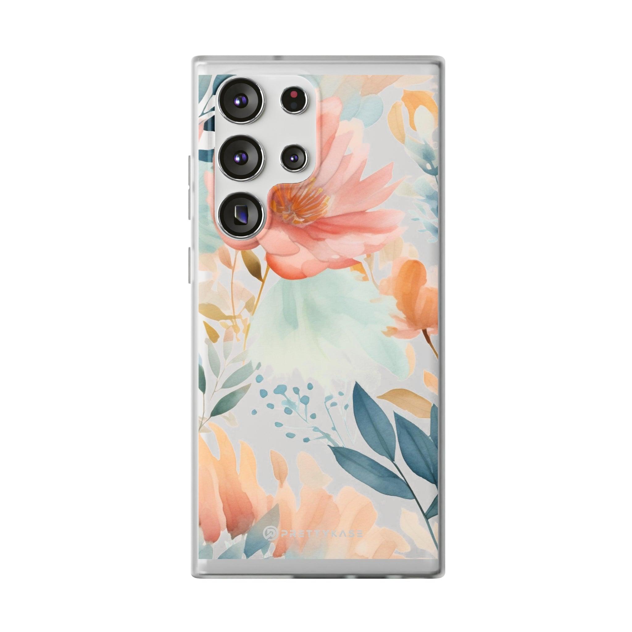 Cute Floral Pattern Slim - PrettyKase