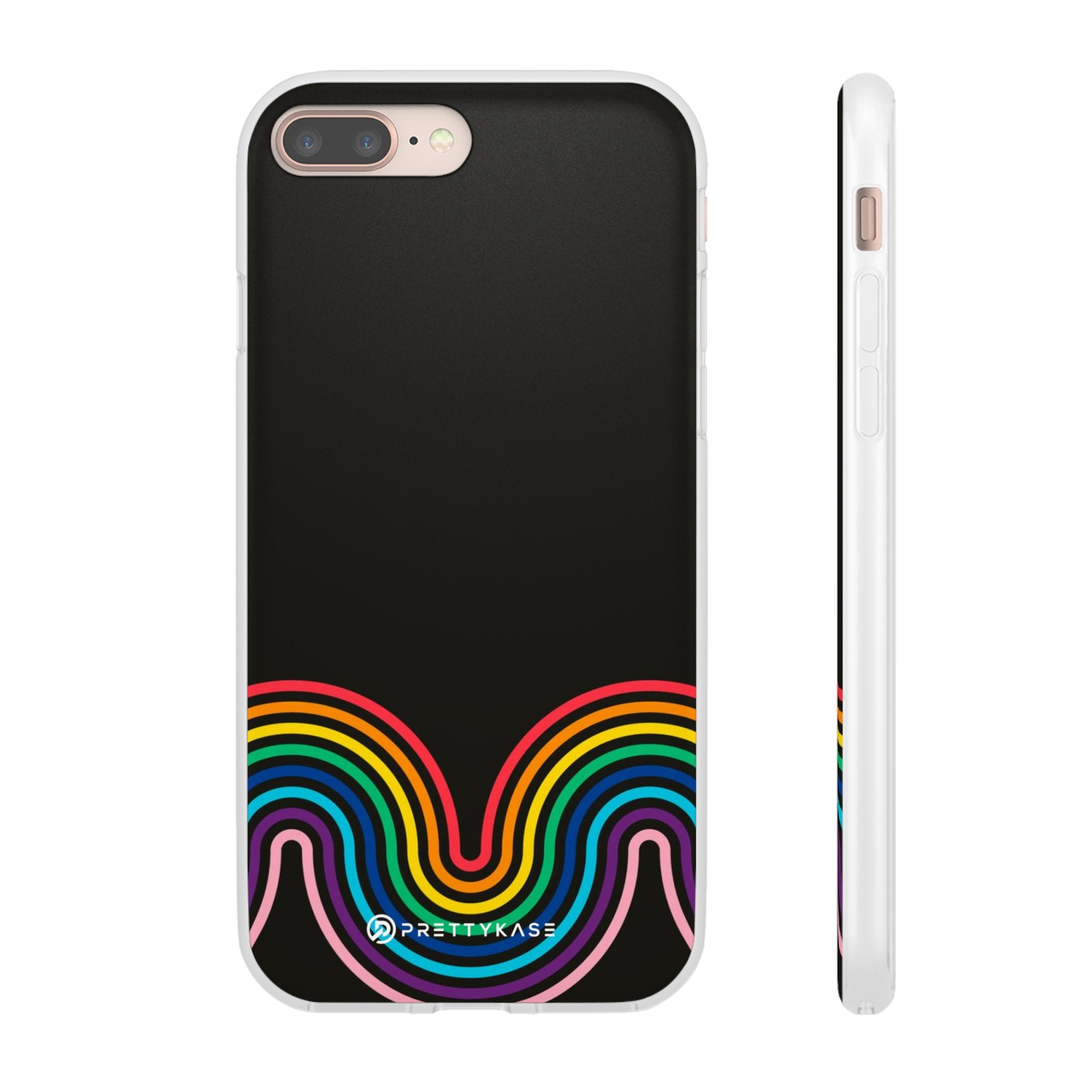 Black and Rainbow Slim