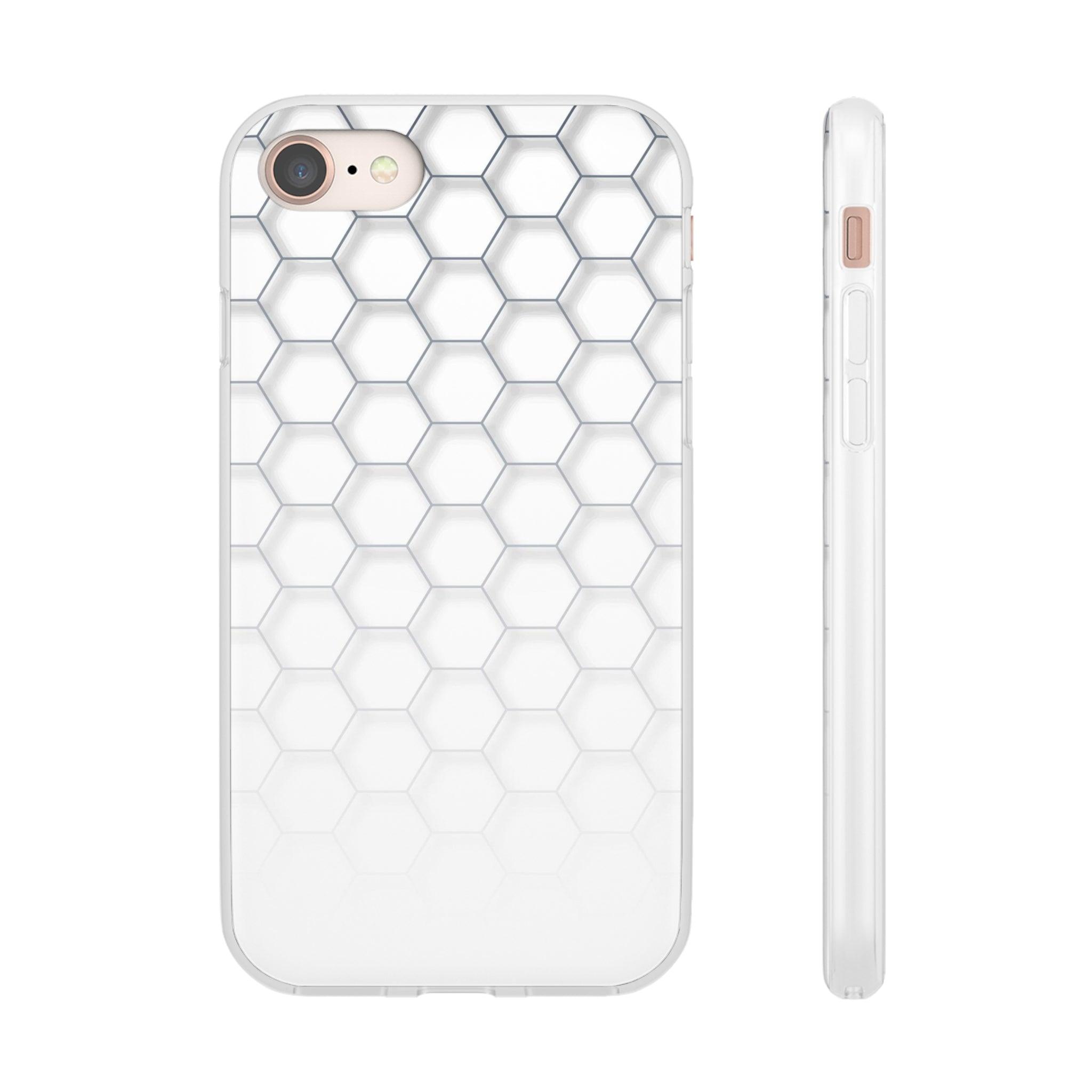 White Hexagon Slim - PrettyKase