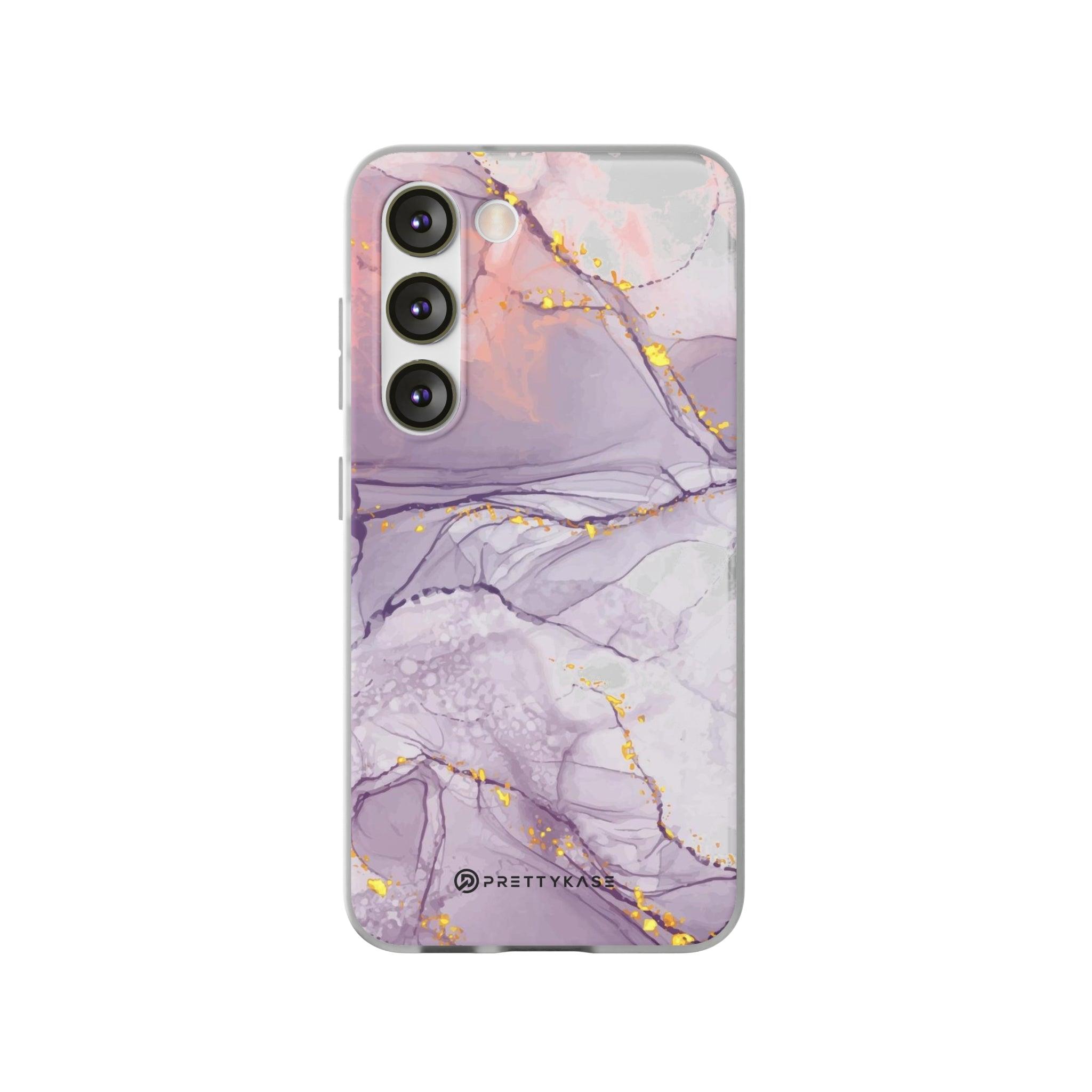 Lavender Marble Slim - PrettyKase