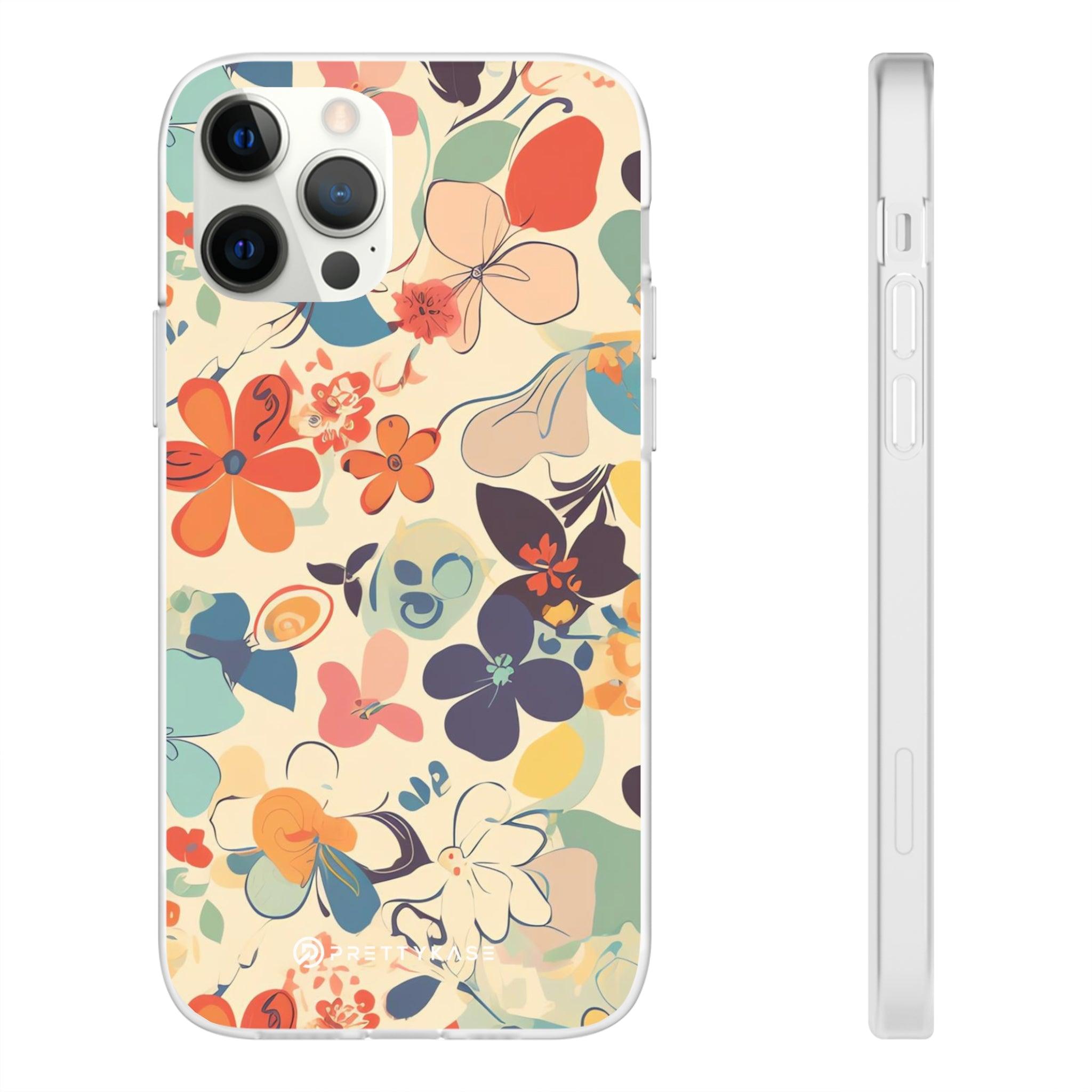 Seamless Floral Pattern Slim - PrettyKase