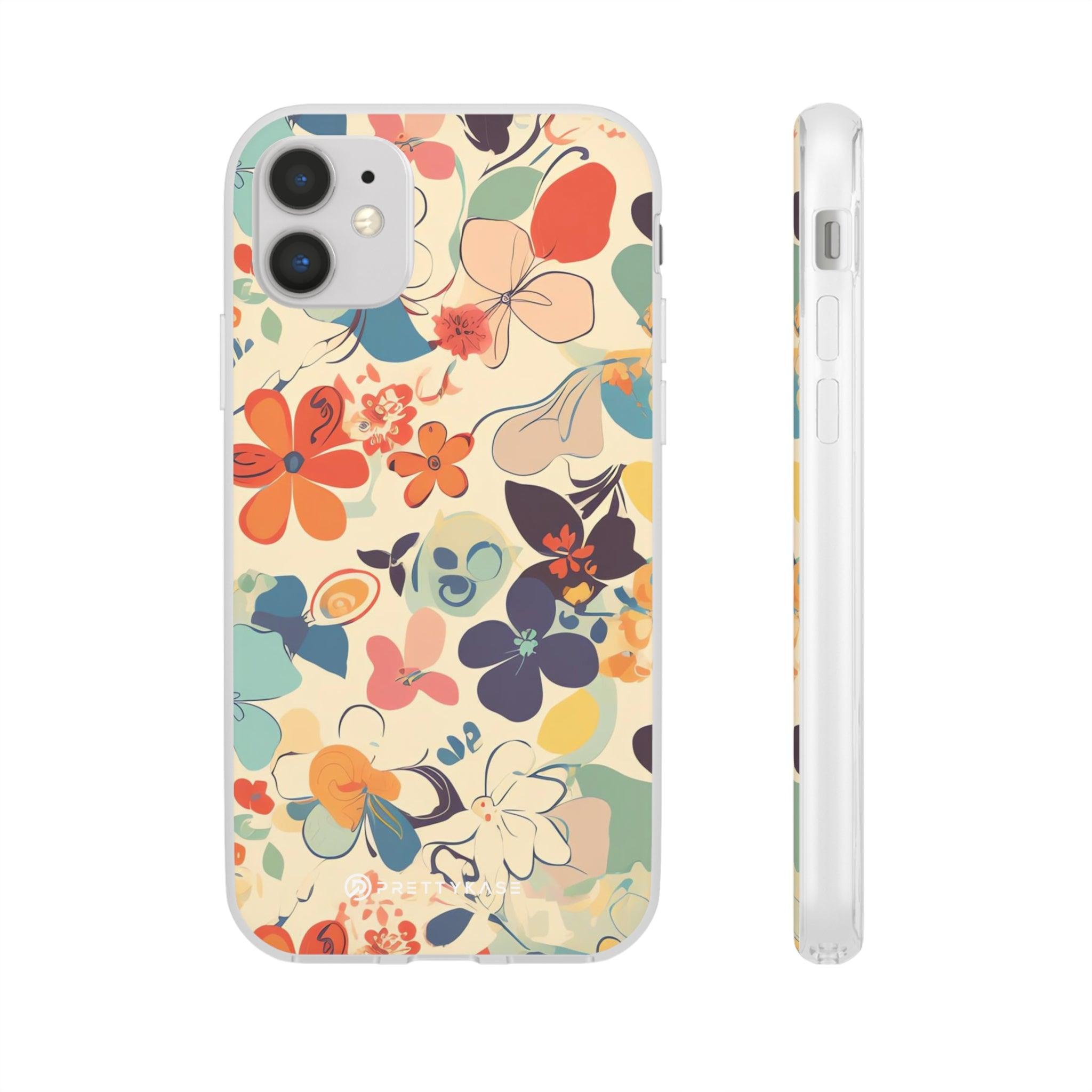 Seamless Floral Pattern Slim - PrettyKase