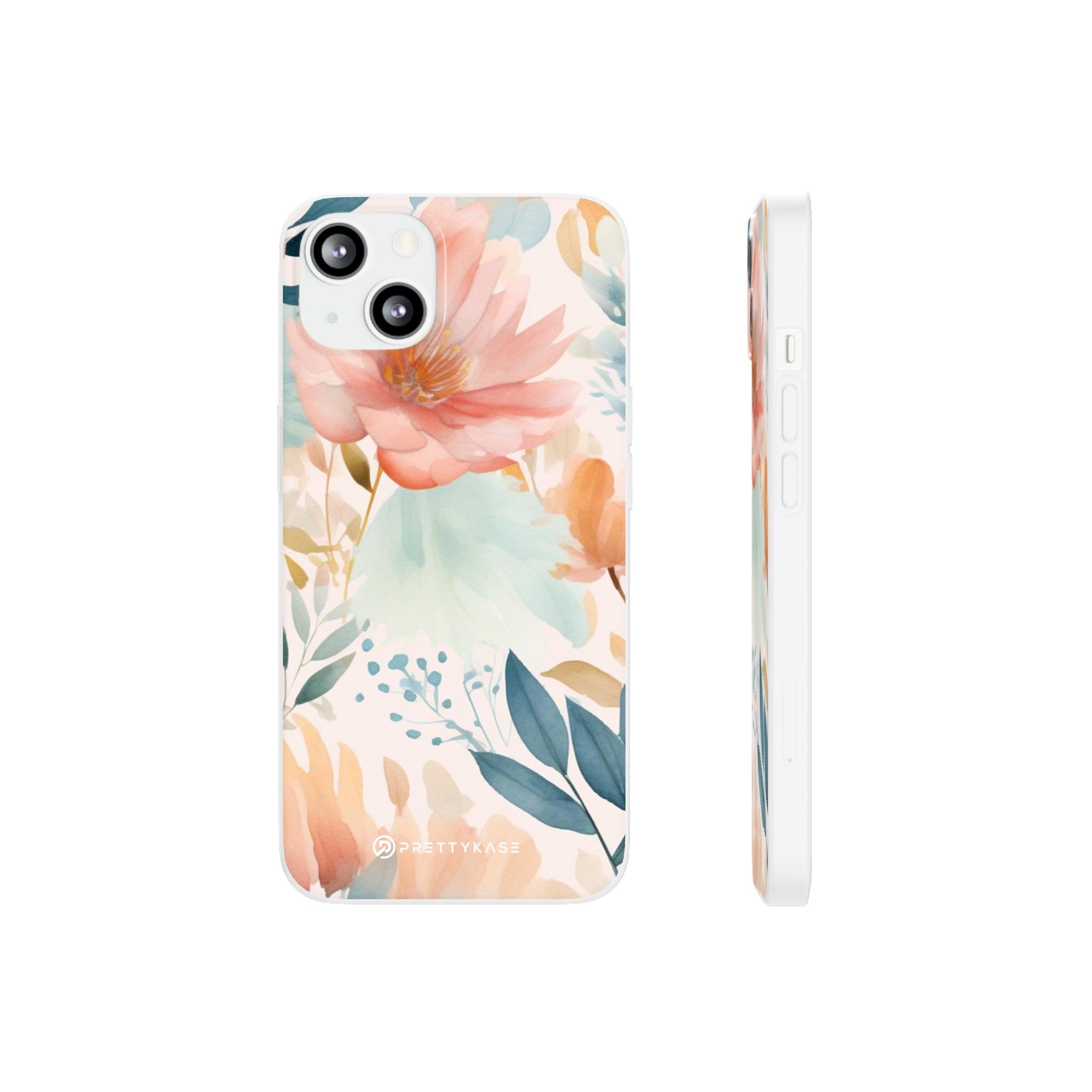 Cute Floral Pattern Slim - PrettyKase