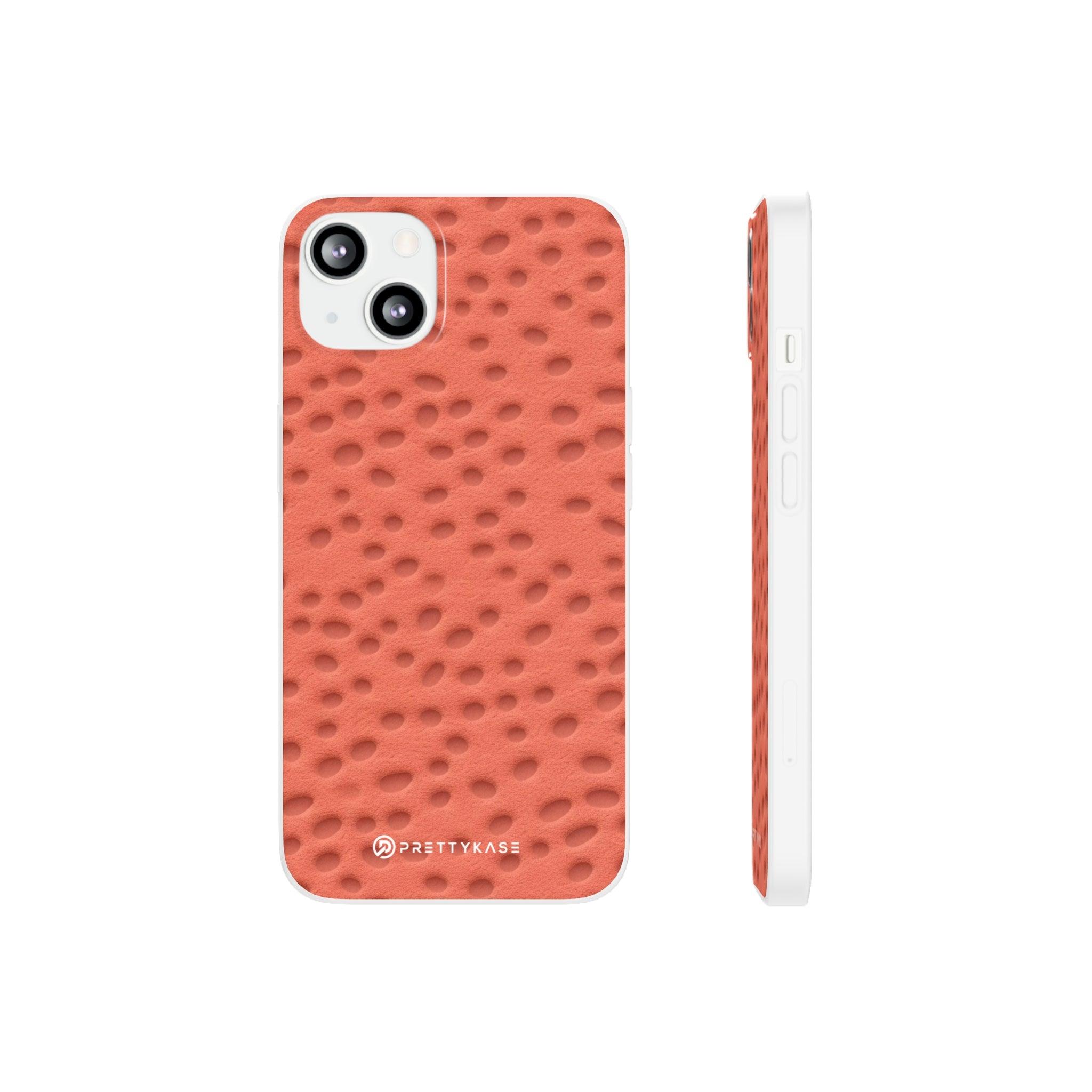 Red Surface Holes Slim - PrettyKase