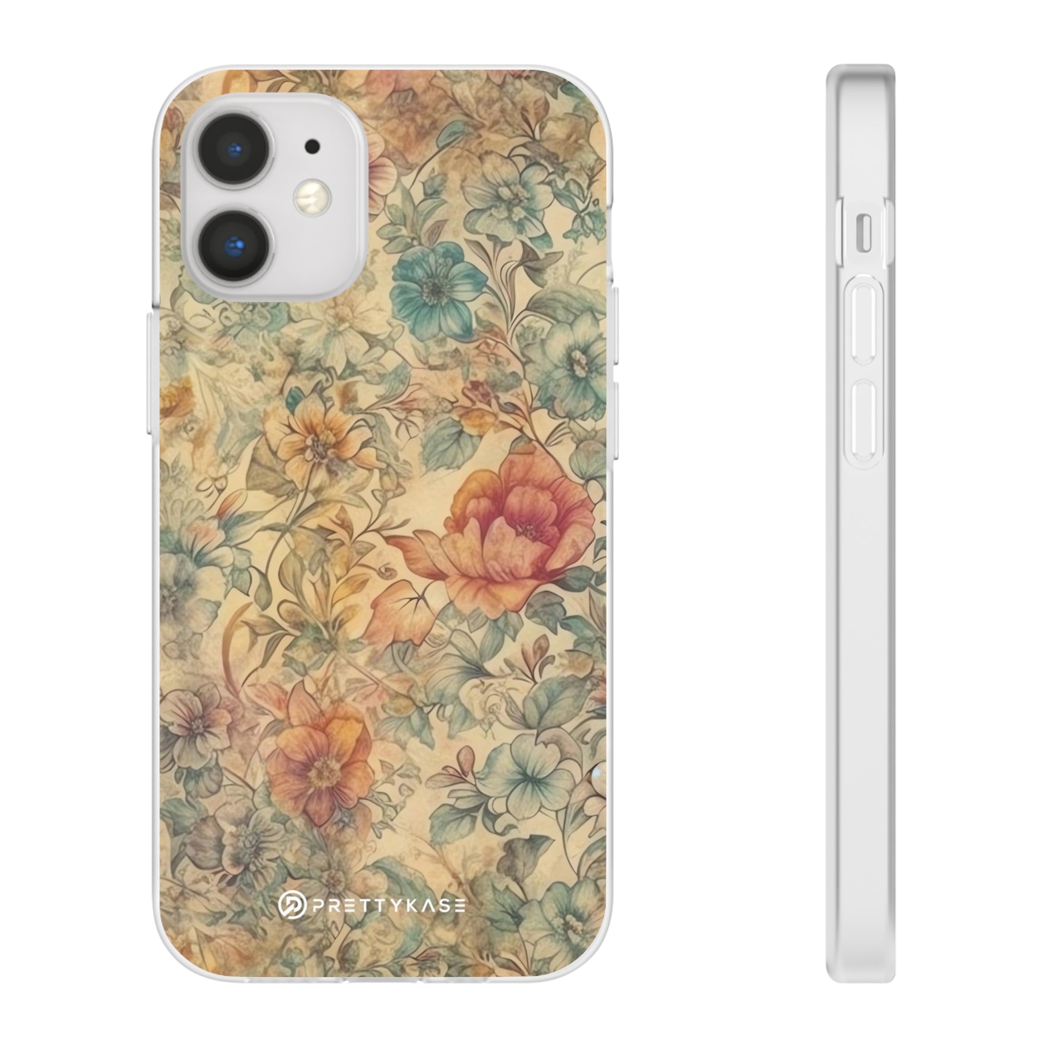 Slim floral ancien vintage