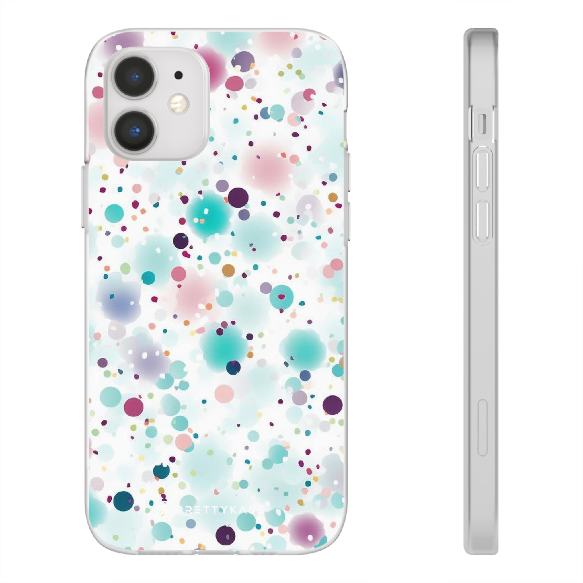 Colorfull Bubbles White Slim