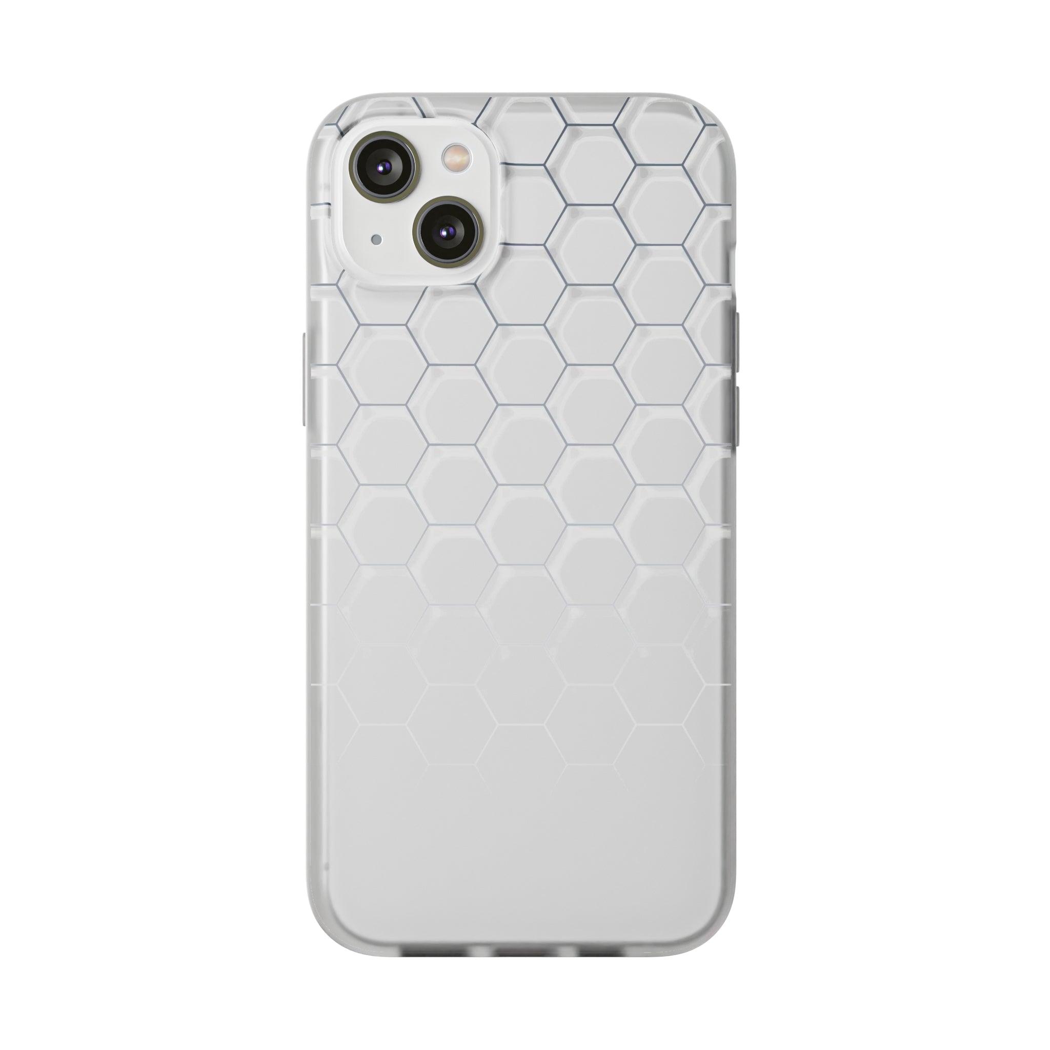 White Hexagon Slim - PrettyKase