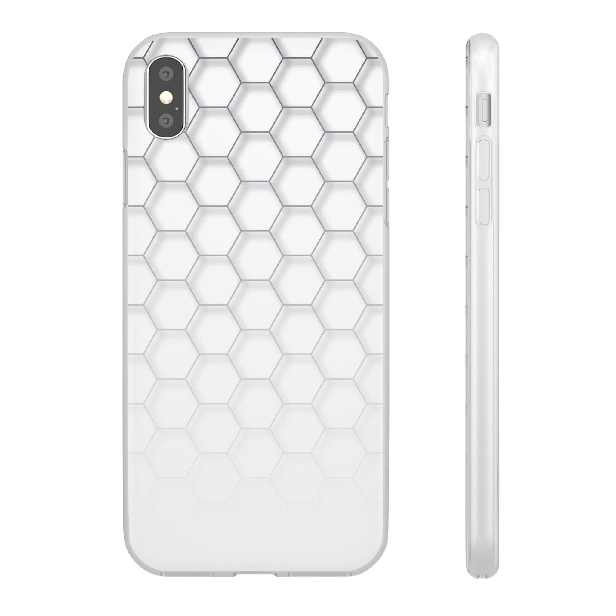 White Hexagon Slim - PrettyKase