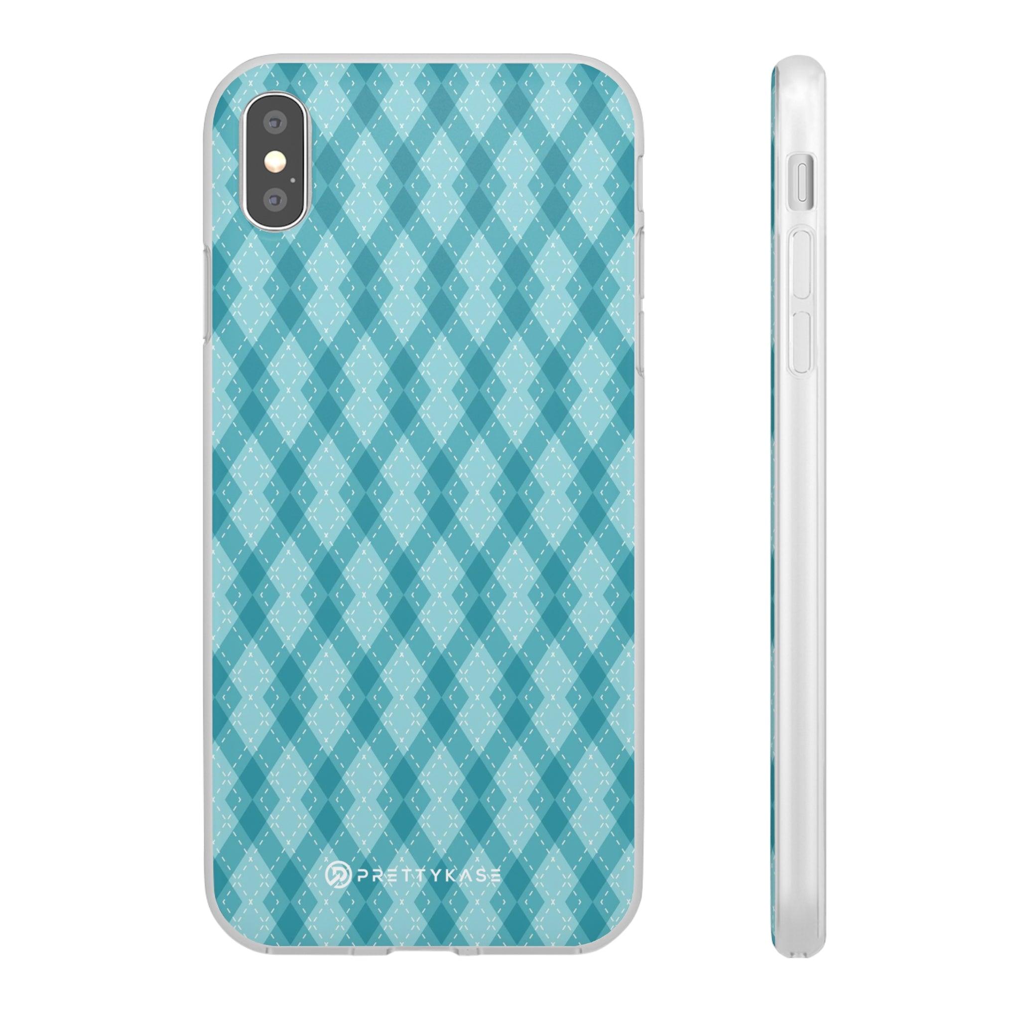 Argyle Teal Slim - PrettyKase