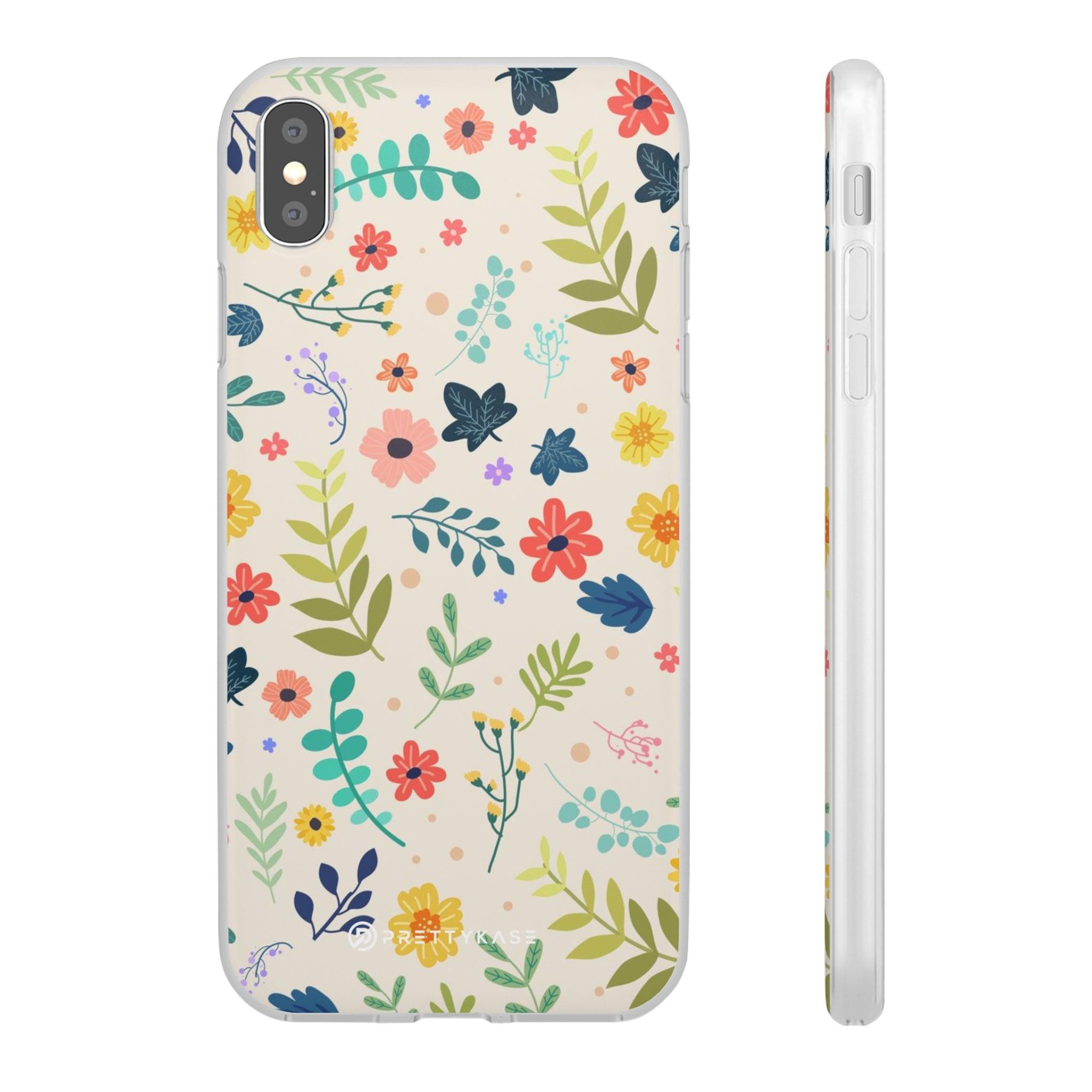 Cream Flower Slim - PrettyKase