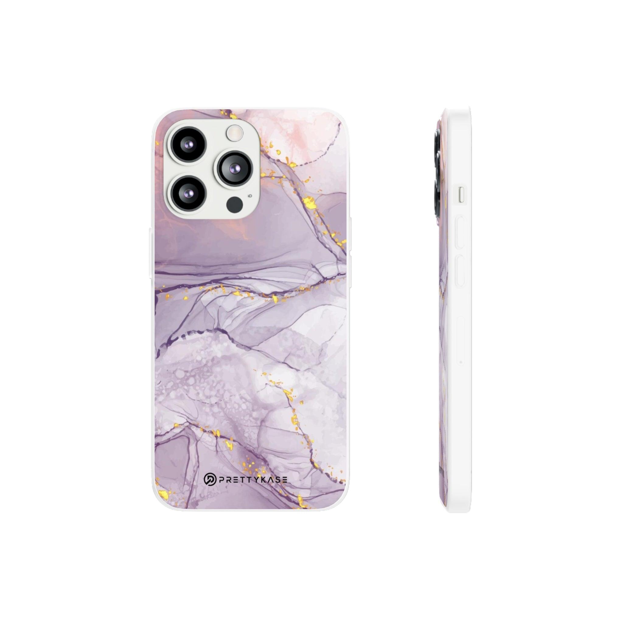 Lavender Marble Slim - PrettyKase