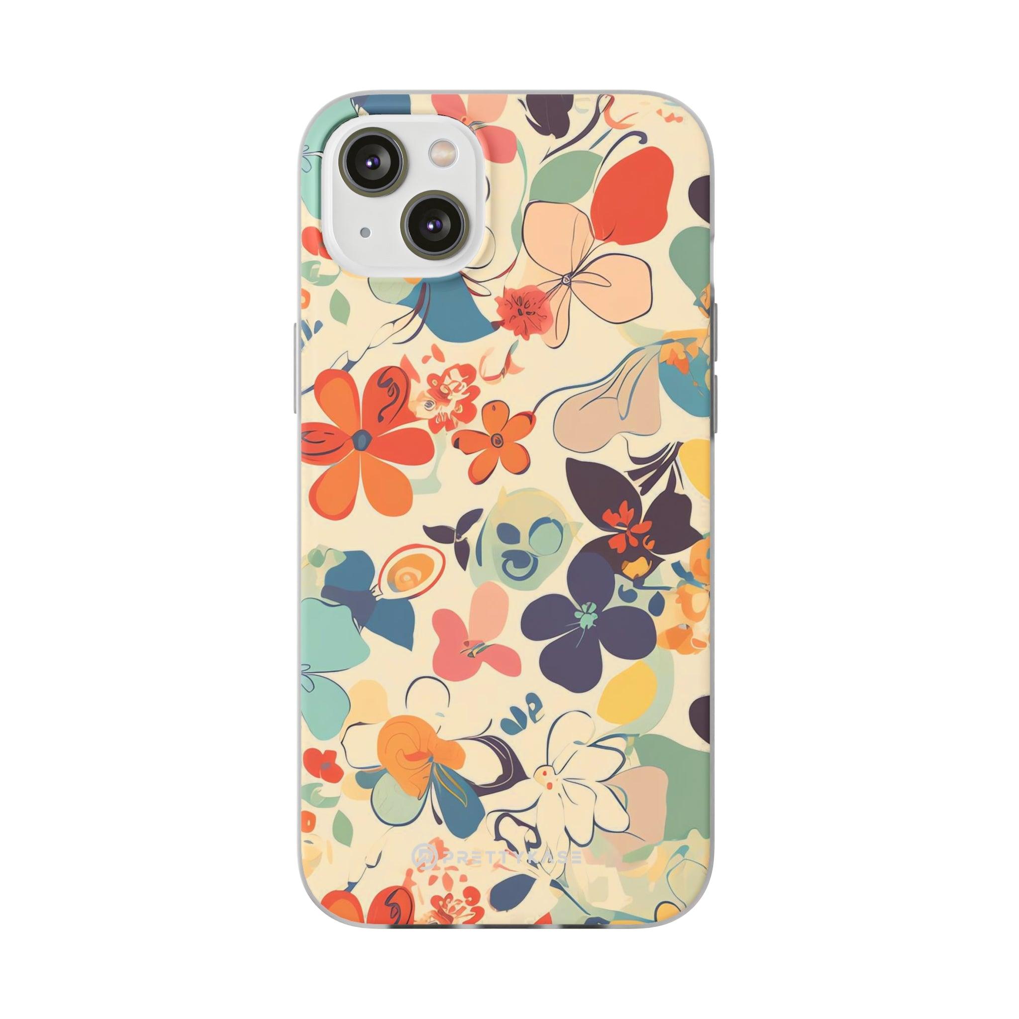 Seamless Floral Pattern Slim - PrettyKase