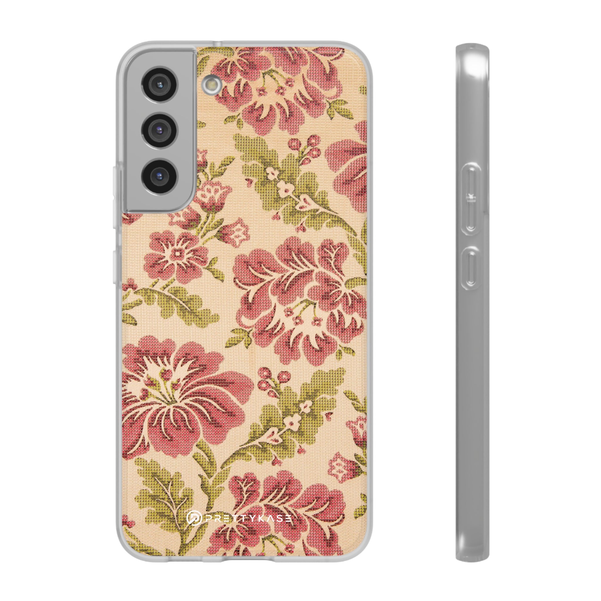 Fabric Floral Texture Slim