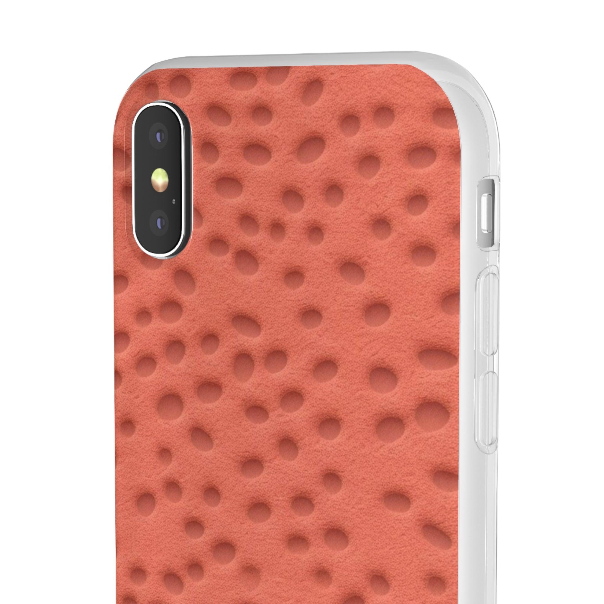 Red Surface Holes Slim - PrettyKase