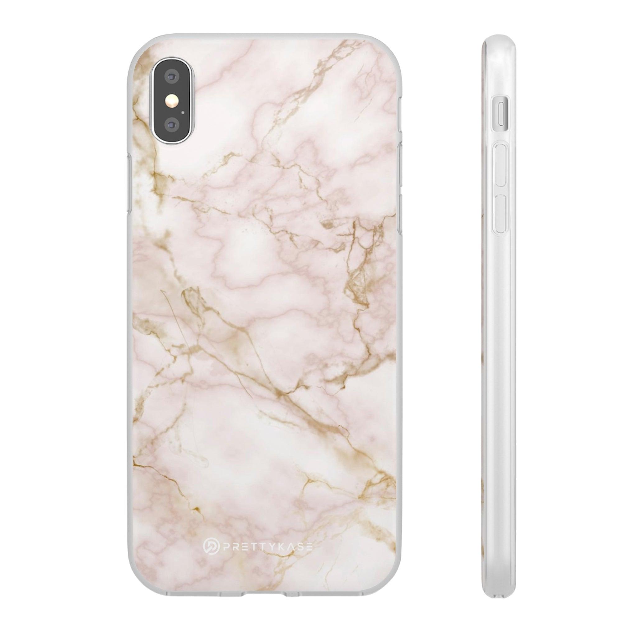 Golden Rosed Marble Slim - PrettyKase