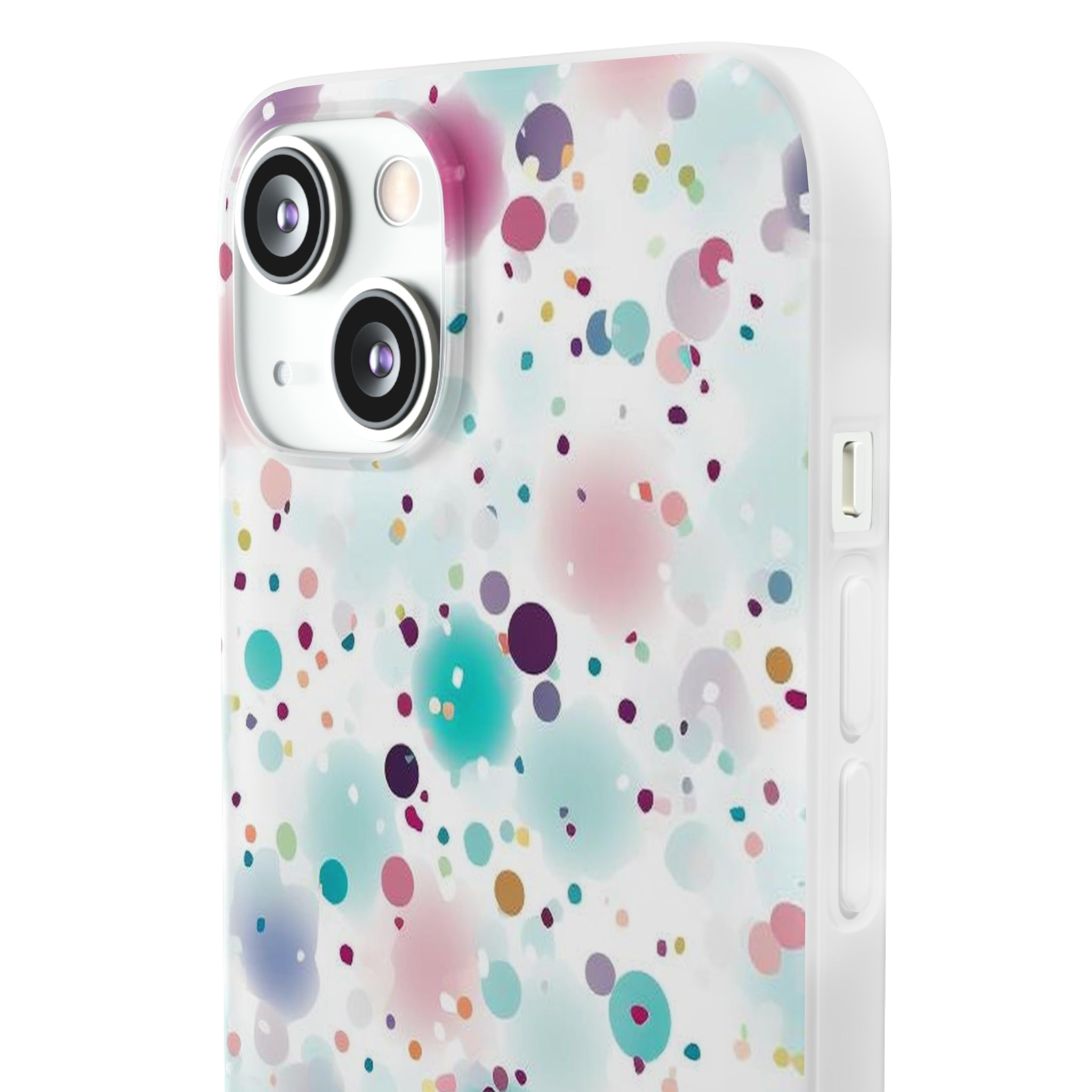 Colorfull Bubbles White Slim