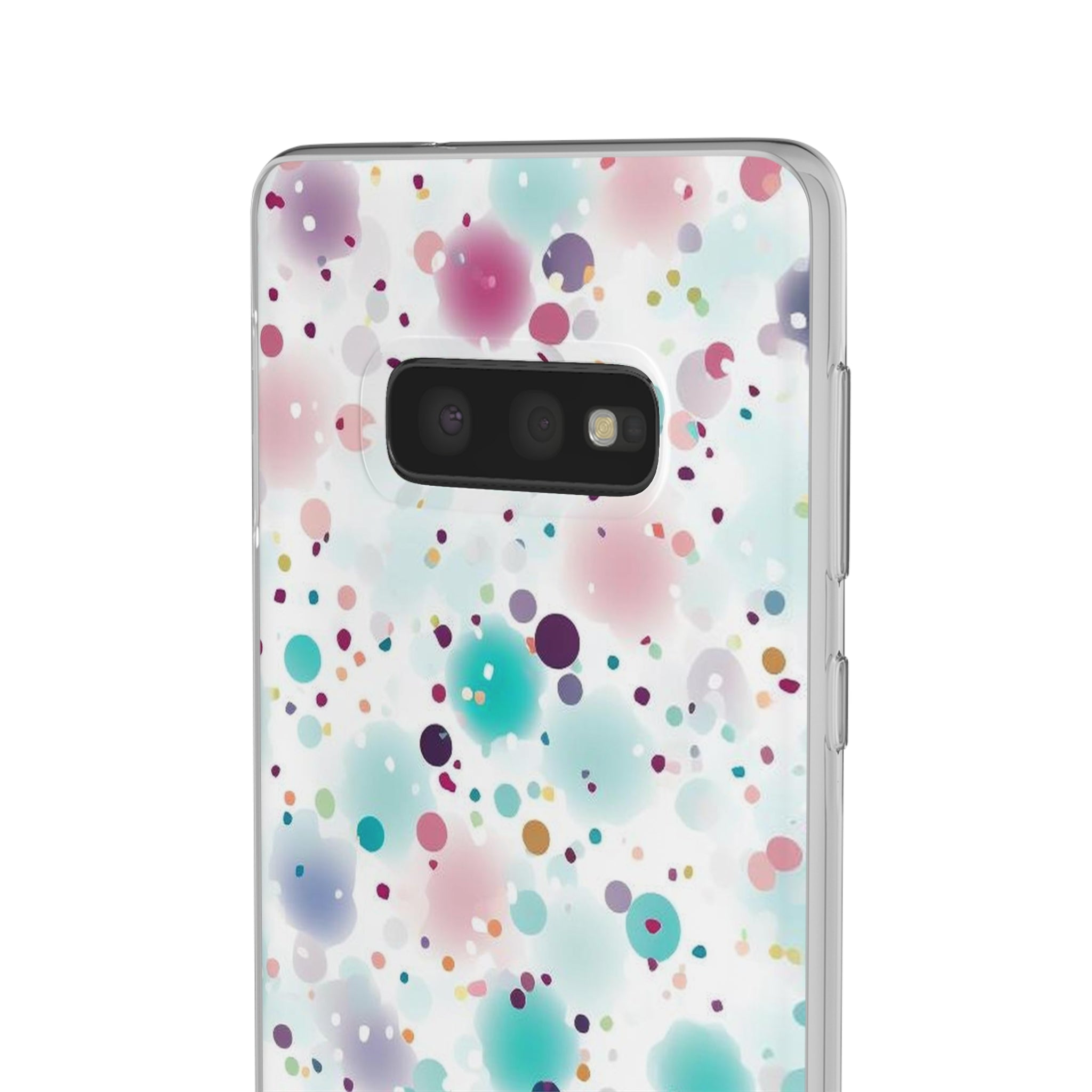 Colorfull Bubbles White Slim