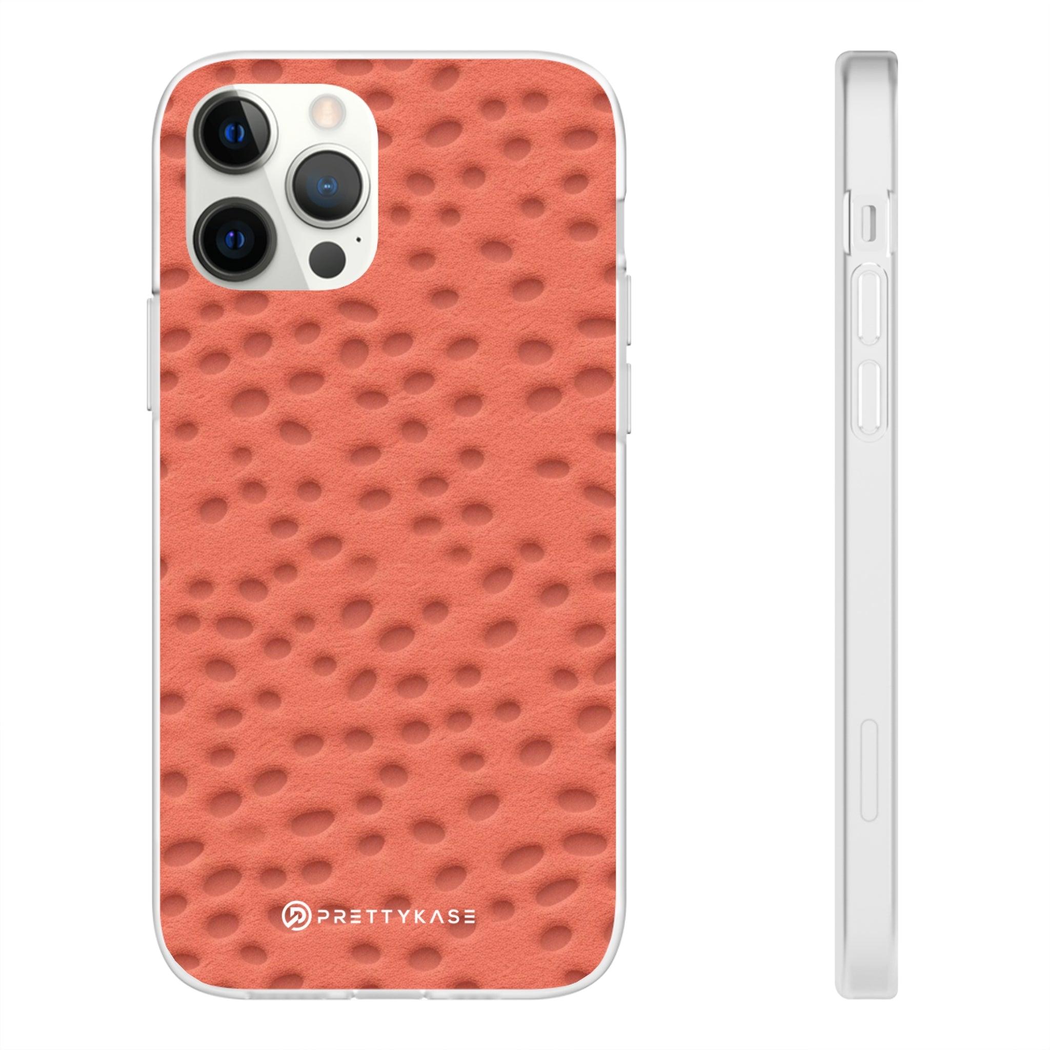 Red Surface Holes Slim - PrettyKase