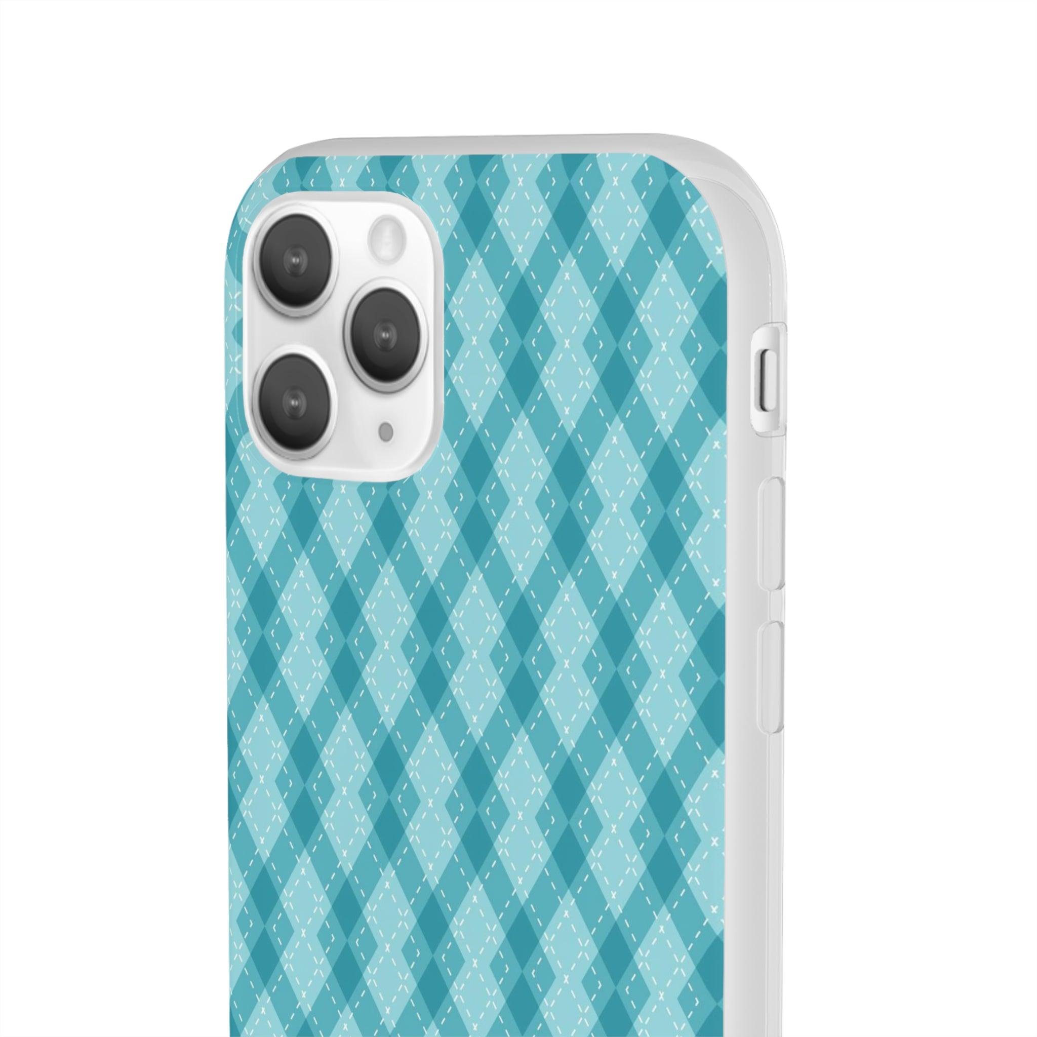 Argyle Teal Slim - PrettyKase