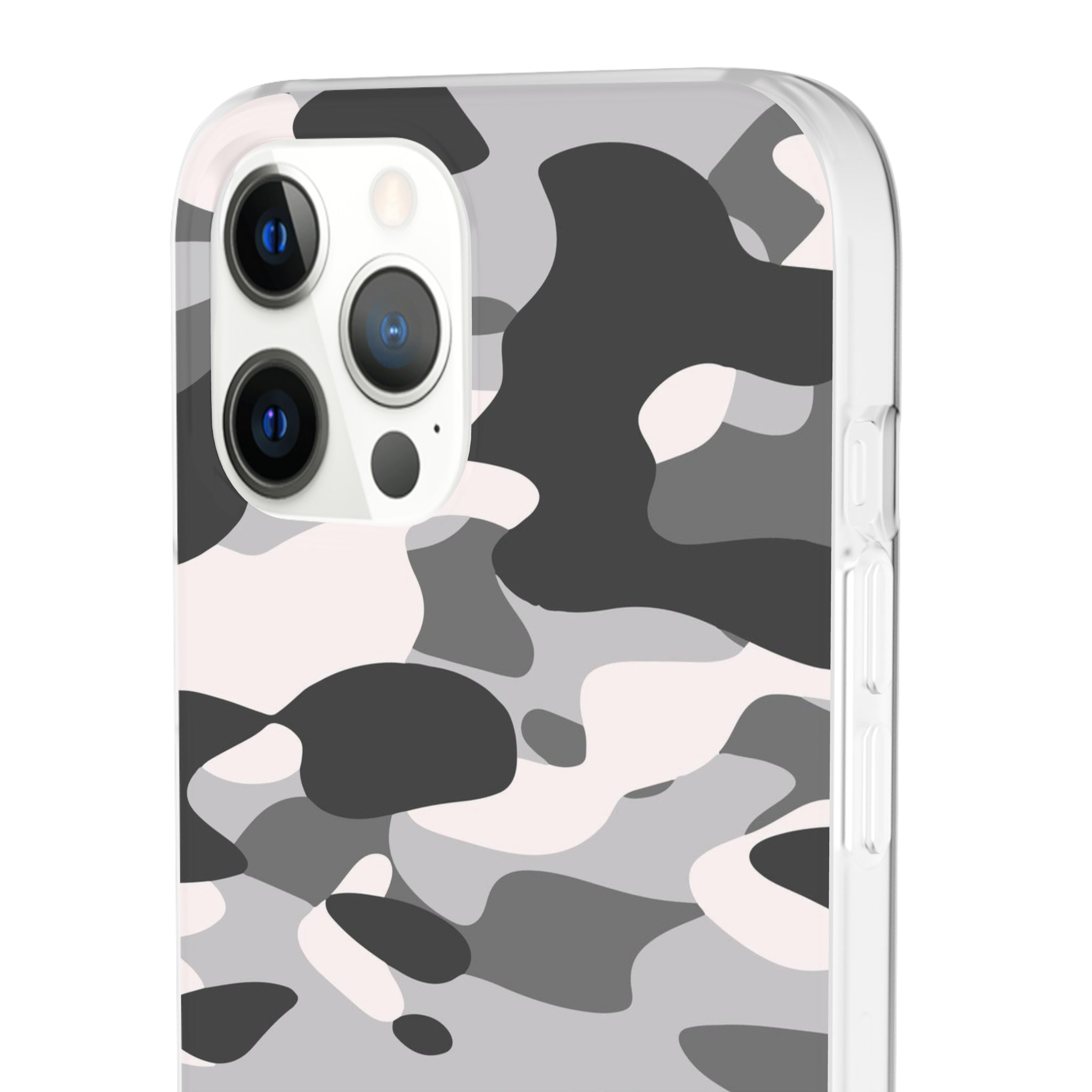 Slim camouflage blanc