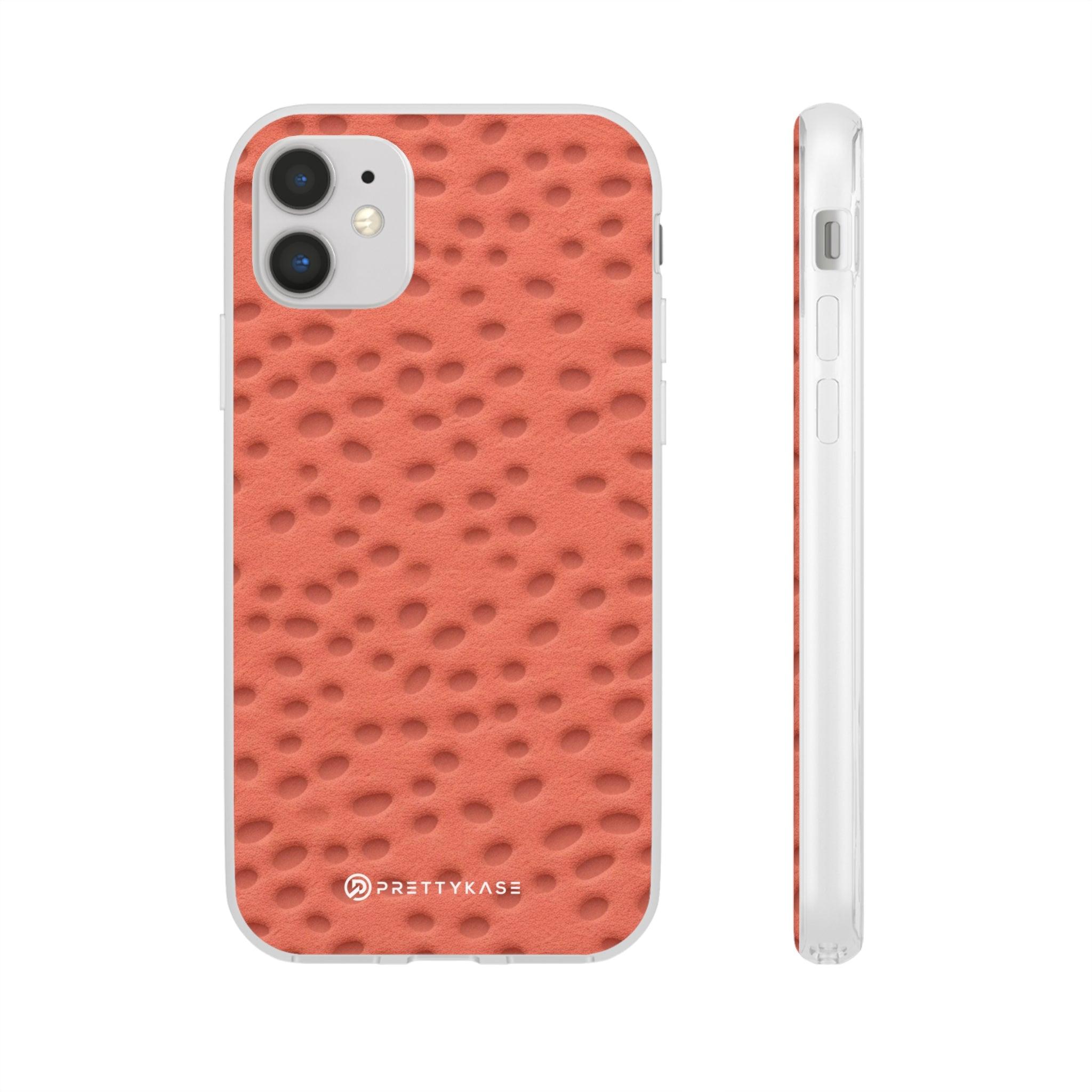 Red Surface Holes Slim - PrettyKase