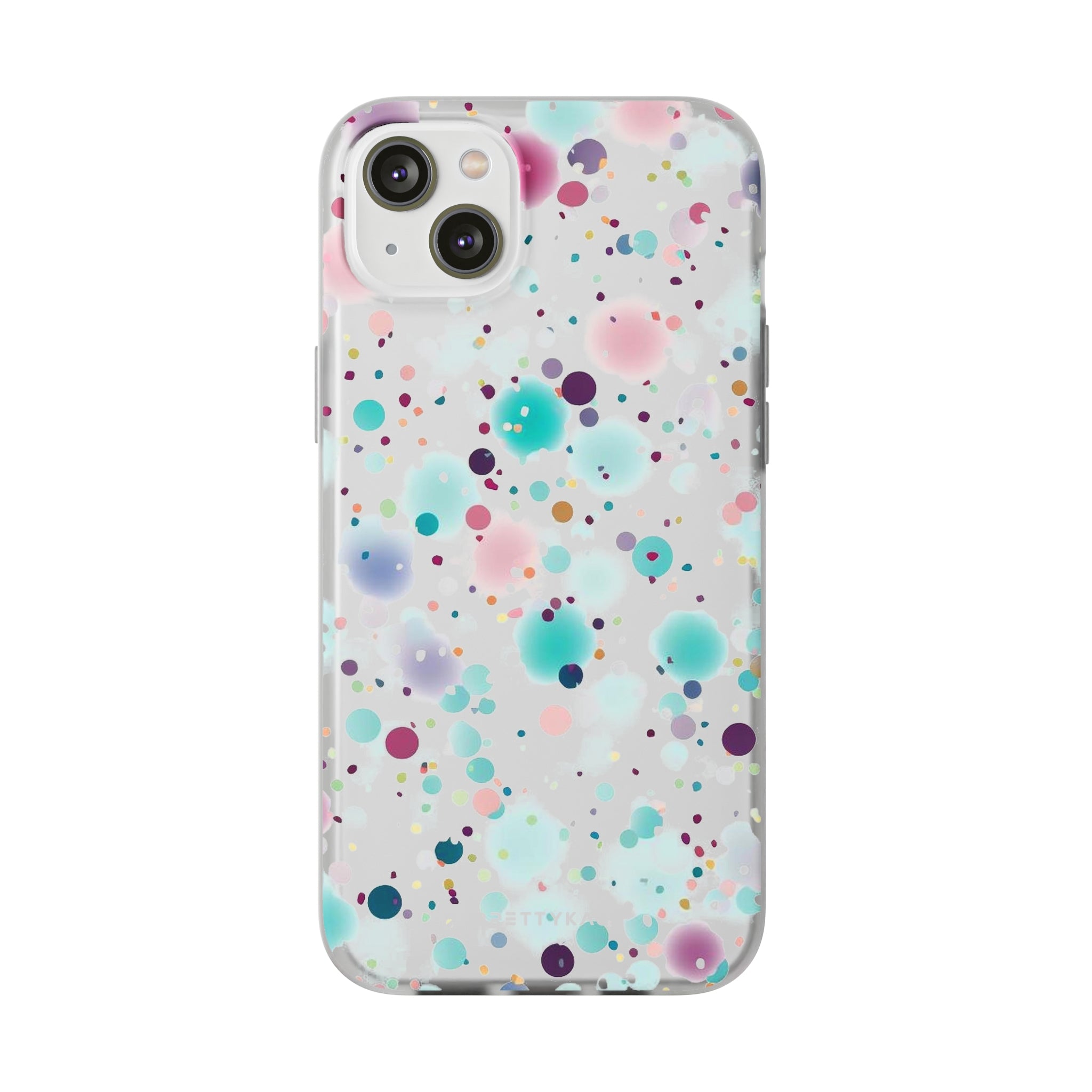 Colorfull Bubbles White Slim